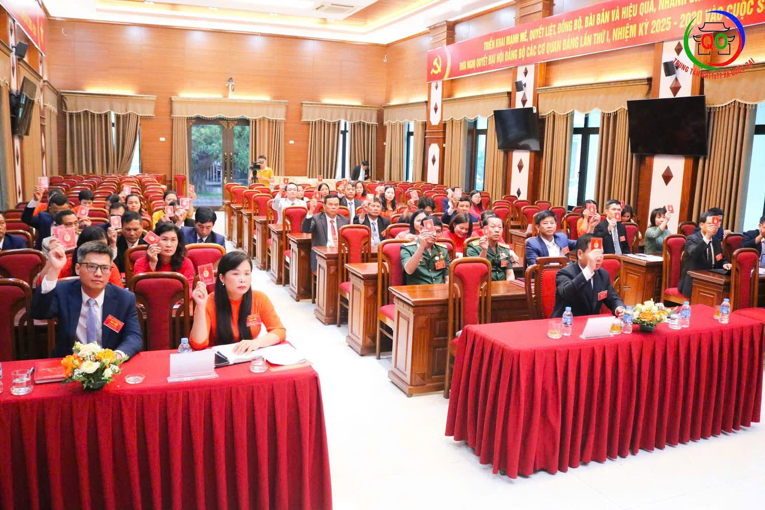 Đại hội Đảng bộ các cơ quan xã Quốc Oai lần thứ Nhất, nhiệm kỳ 2025-2030 thành công tốt đẹp - ảnh 8