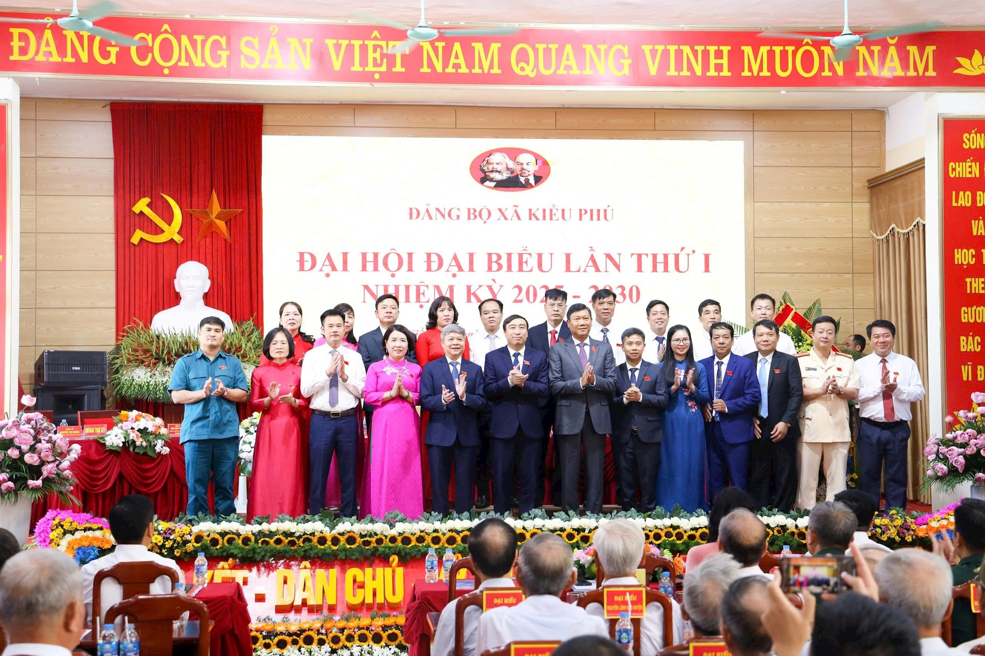 Đại hội đại biểu lần thứ I Đảng bộ xã Kiều Phú: - ảnh 19