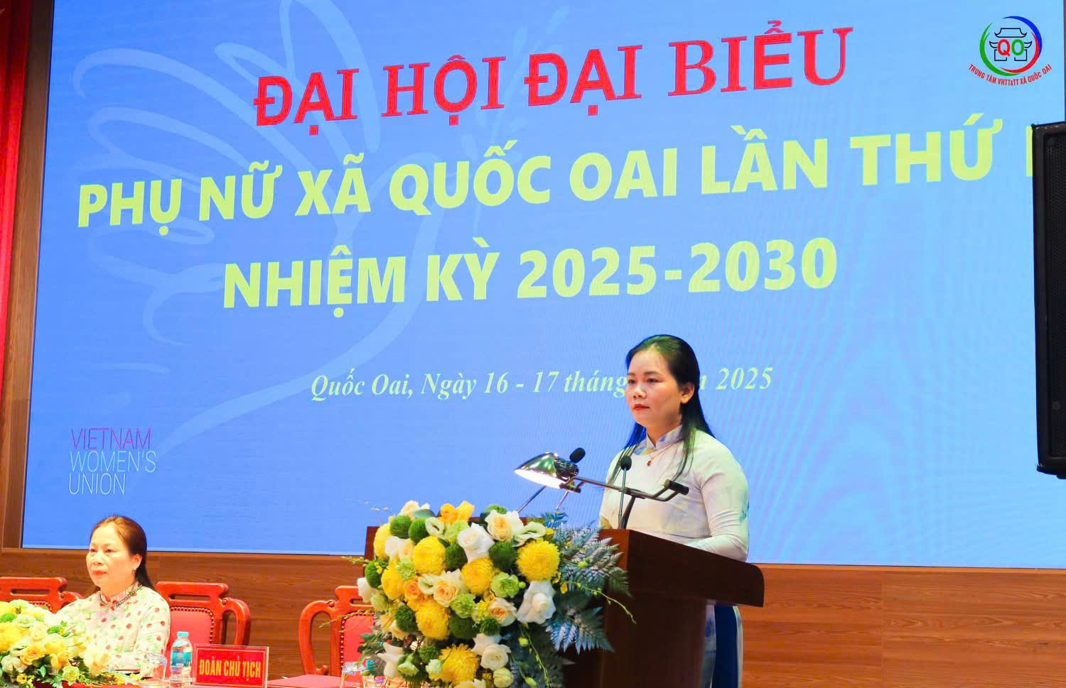 Đại hội đại biểu Phụ nữ xã Quốc Oai lần thứ I, nhiệm kỳ 2025-2030 diễn ra phiên trù bị - ảnh 5
