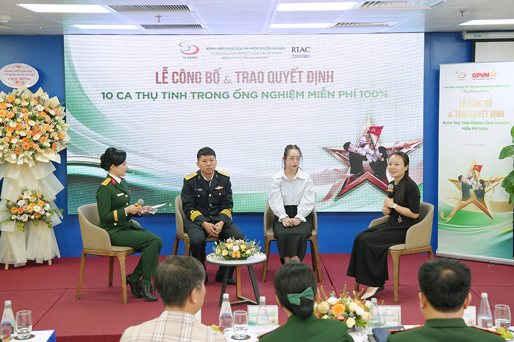 Trao gửi yêu thương  đến với các gia đình quân nhân hiếm muộn - ảnh 3