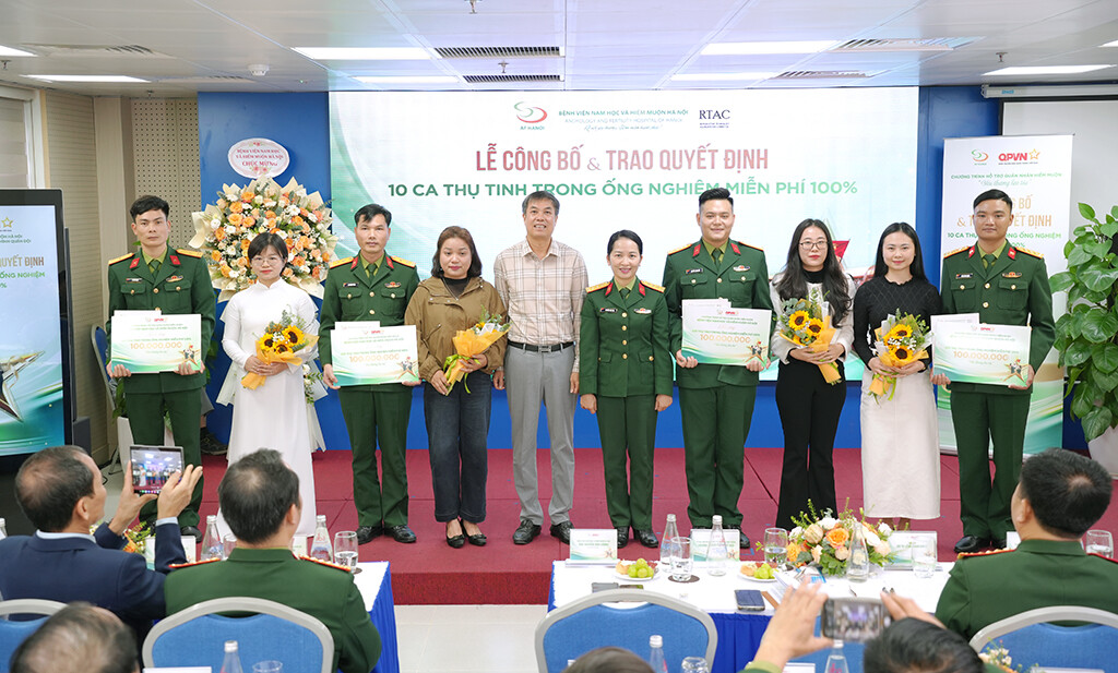 Trao gửi yêu thương  đến với các gia đình quân nhân hiếm muộn - ảnh 2