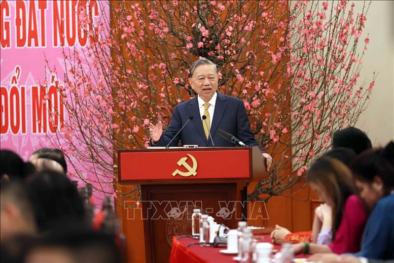 Tổng Bí thư Tô Lâm: Kiều bào chung tay xây dựng đất nước ngày càng phát triển phồn vinh, hạnh phúc - ảnh 2