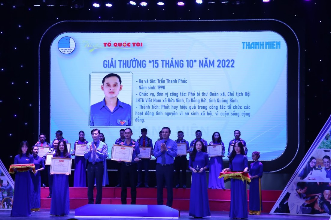 Vinh danh 56 gương thanh niên sống đẹp và 20 cán bộ Hội thanh niên tiêu biểu năm 2022 - ảnh 3