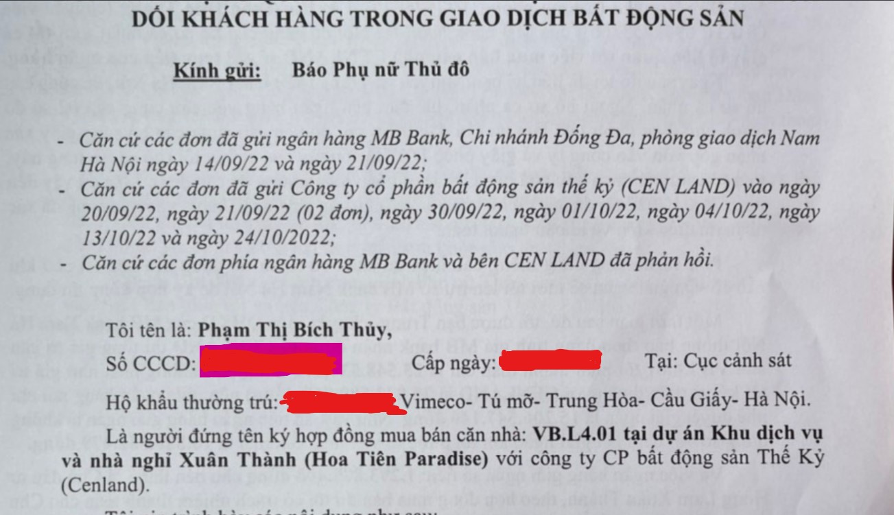 Khách hàng “tố” Cen Land lừa dối… - ảnh 2