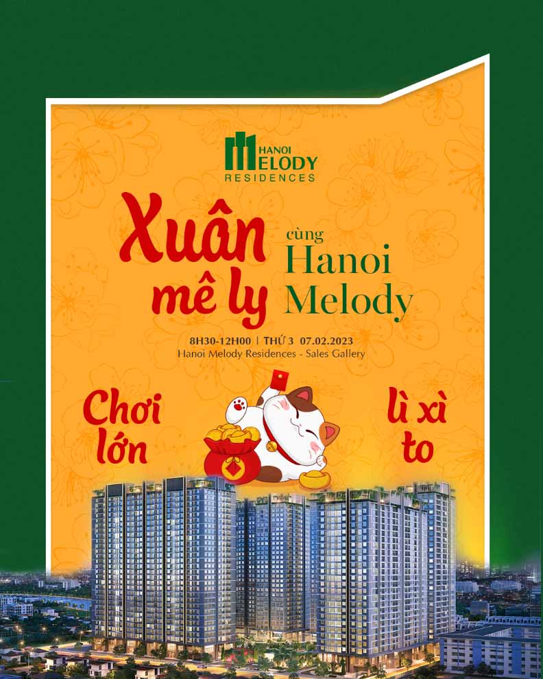 Hanoi Melody Residences tưng bừng khai xuân - ảnh 1