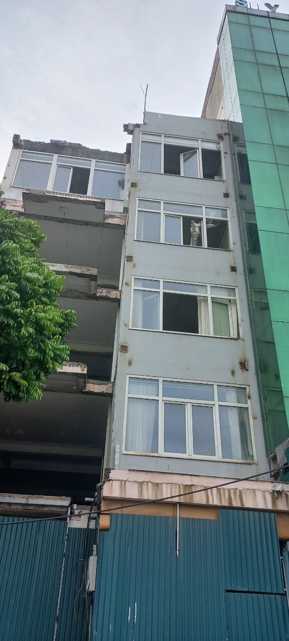 Xử lý công trình cải tạo, sửa chữa không phép tại số 383+385 phố Vọng - ảnh 2