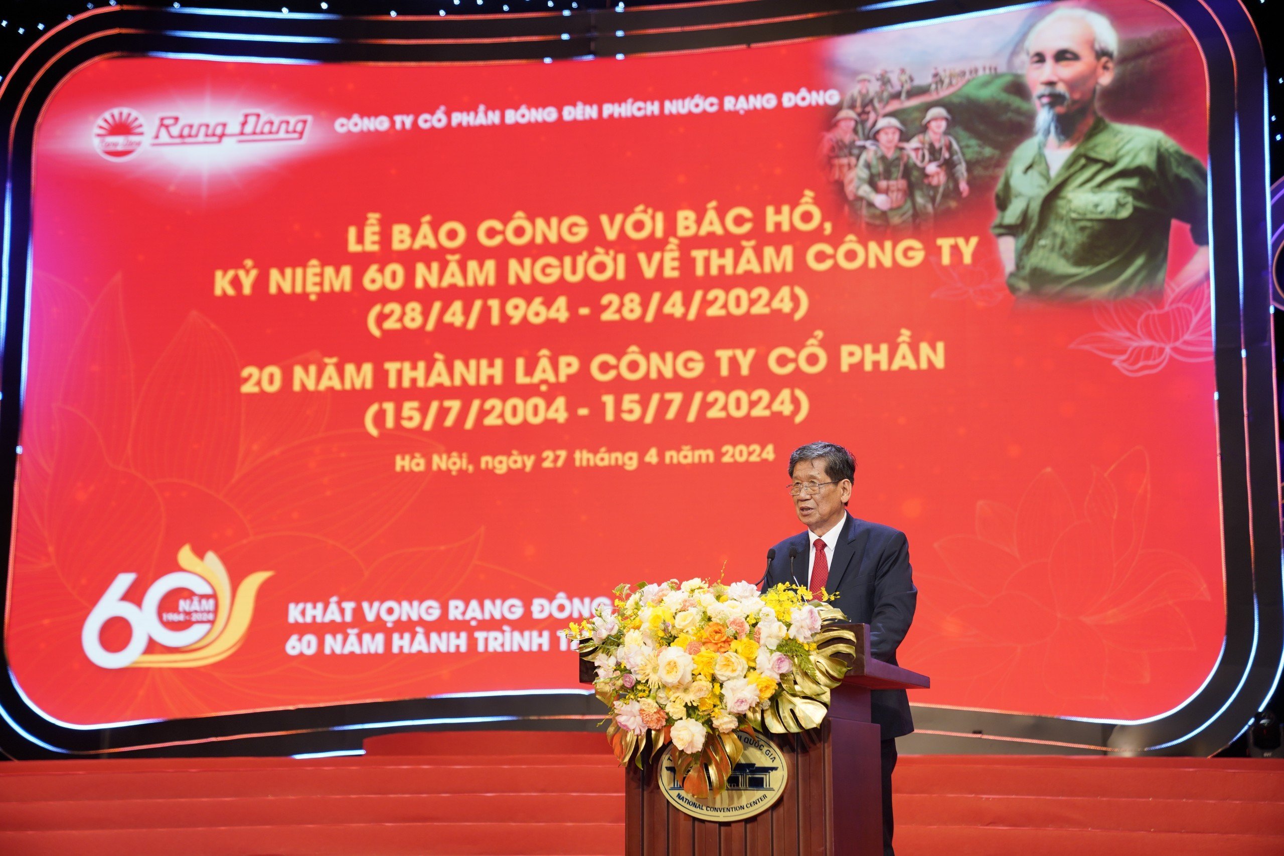 Công ty Rạng Đông tổ chức lễ kỷ niệm 60 năm hành trình theo chân Bác - ảnh 1