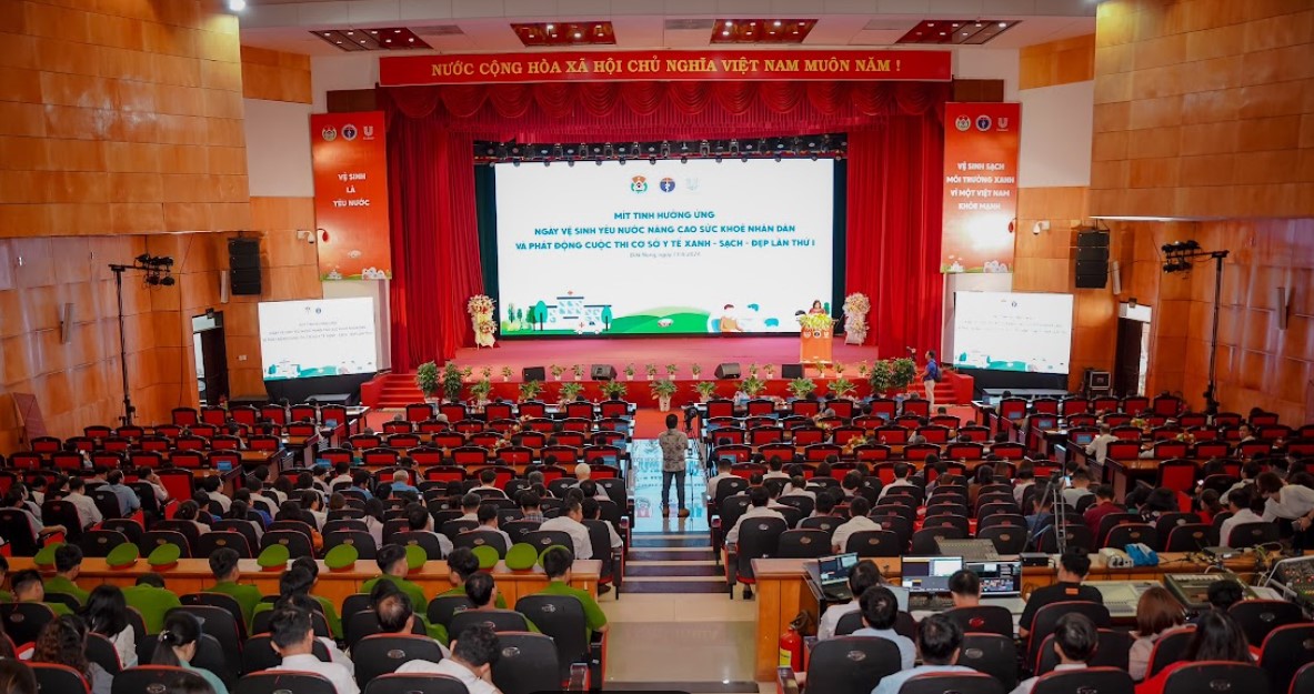 Mít tinh hưởng ứng Ngày Vệ sinh yêu nước nâng cao sức khỏe nhân dân năm 2024 - ảnh 1