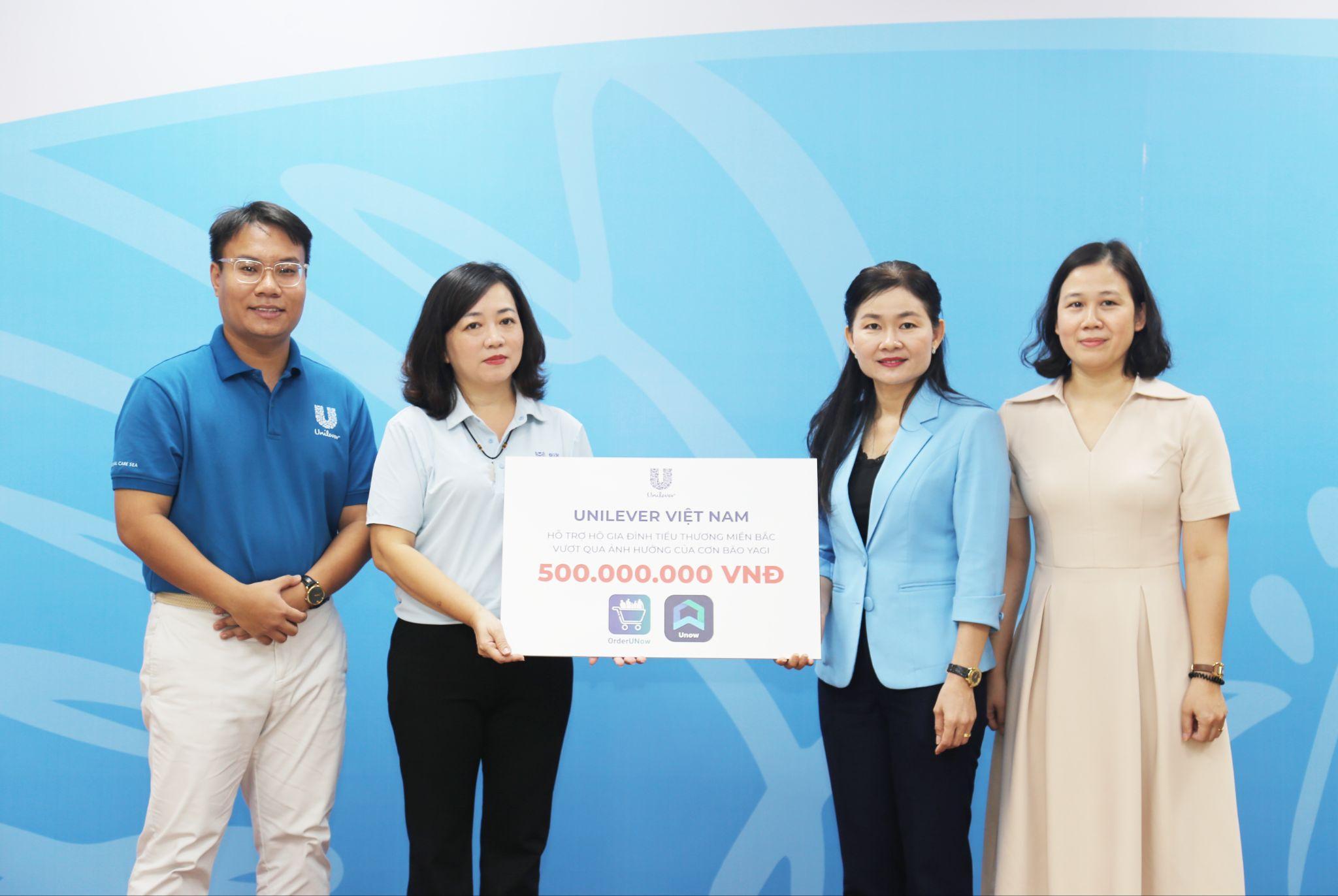 Hơn 100 ngàn sản phẩm chăm sóc cá nhân được Unilever hỗ trợ người dân miền Bắc khắc phục hậu quả cơn bão số 3 - ảnh 3