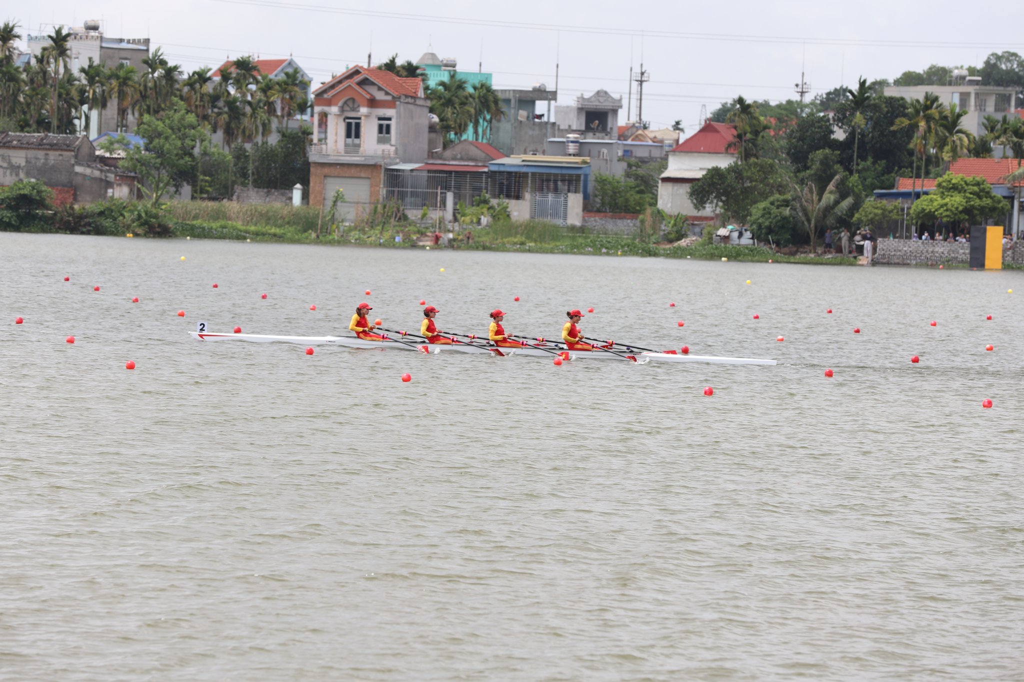 Việt Nam về nhất 5/8 vòng loại nhóm B môn Rowing - ảnh 2