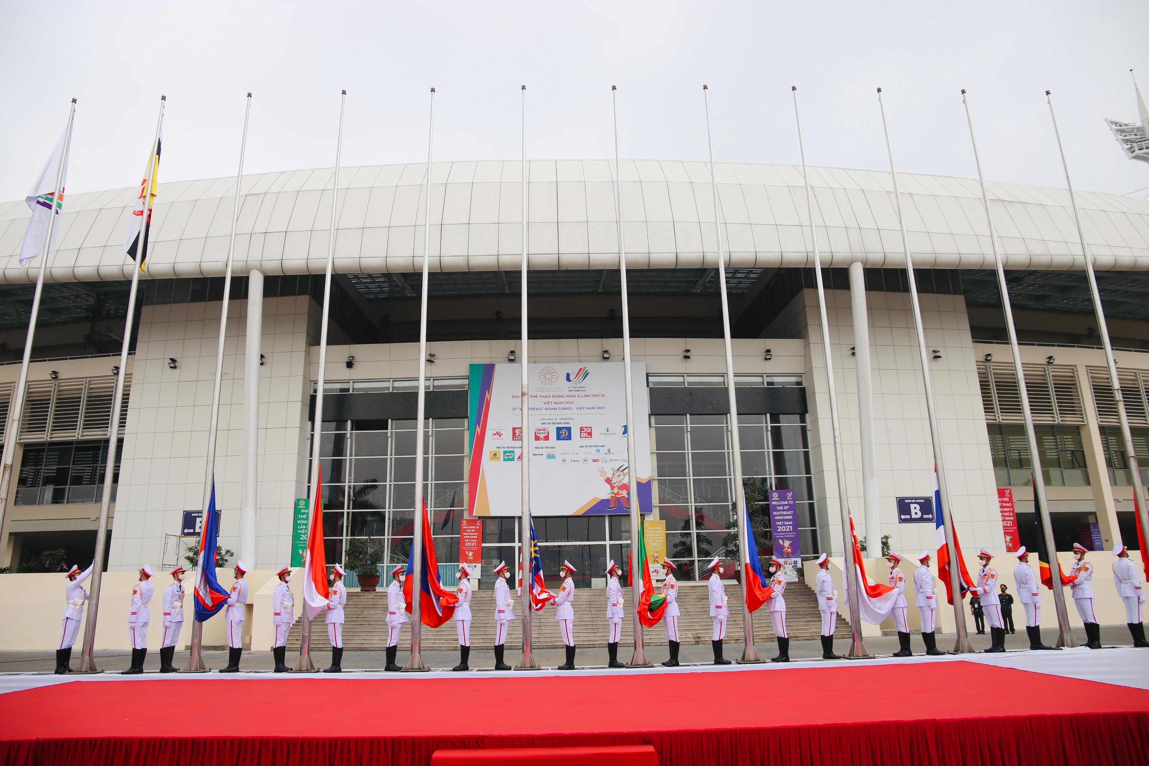 Toàn cảnh Lễ thượng cờ các Đoàn thể thao dự SEA Games 31 - ảnh 4