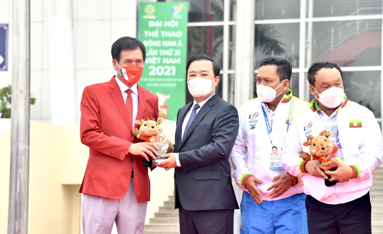 Toàn cảnh Lễ thượng cờ các Đoàn thể thao dự SEA Games 31 - ảnh 9