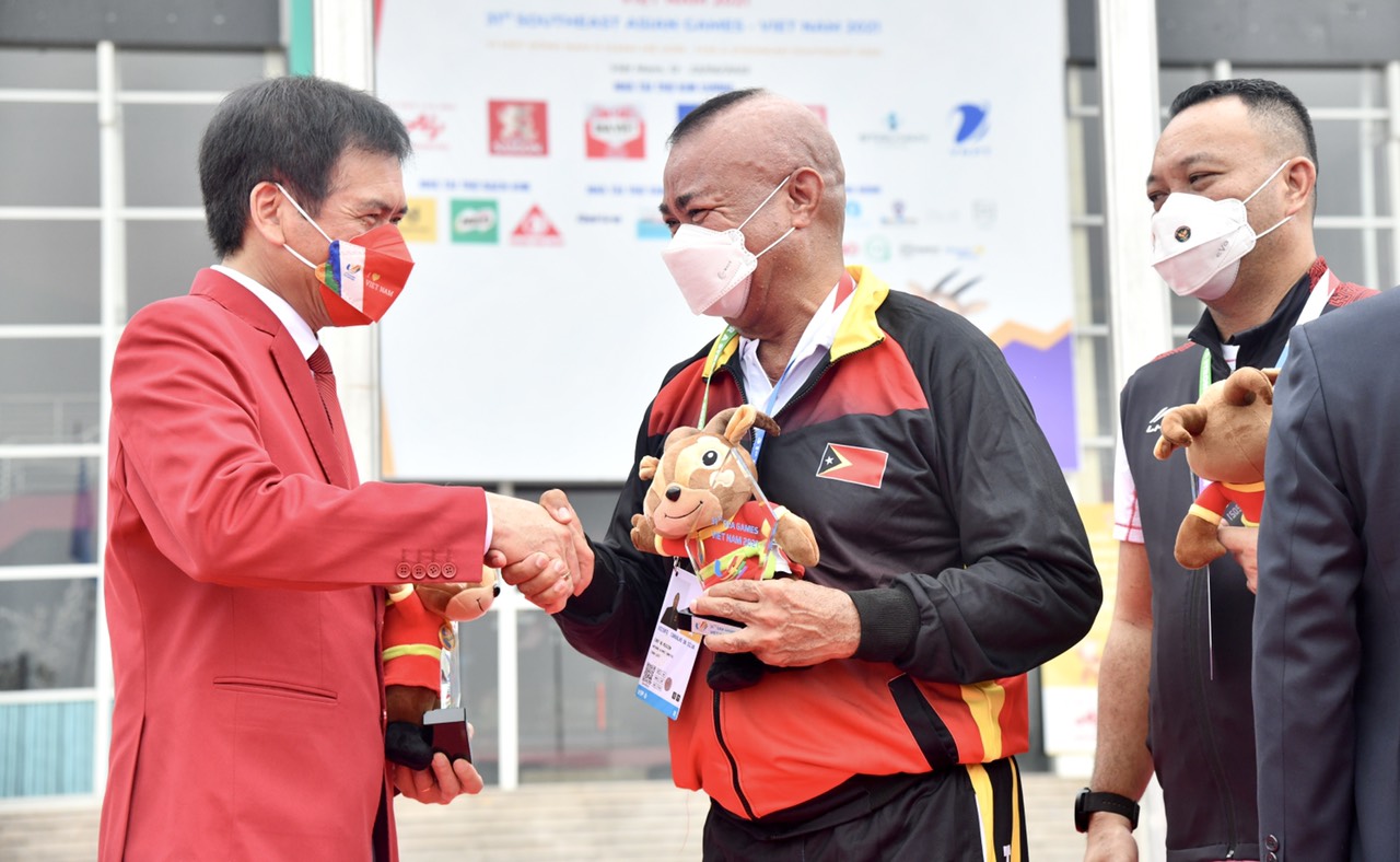 Toàn cảnh Lễ thượng cờ các Đoàn thể thao dự SEA Games 31 - ảnh 8