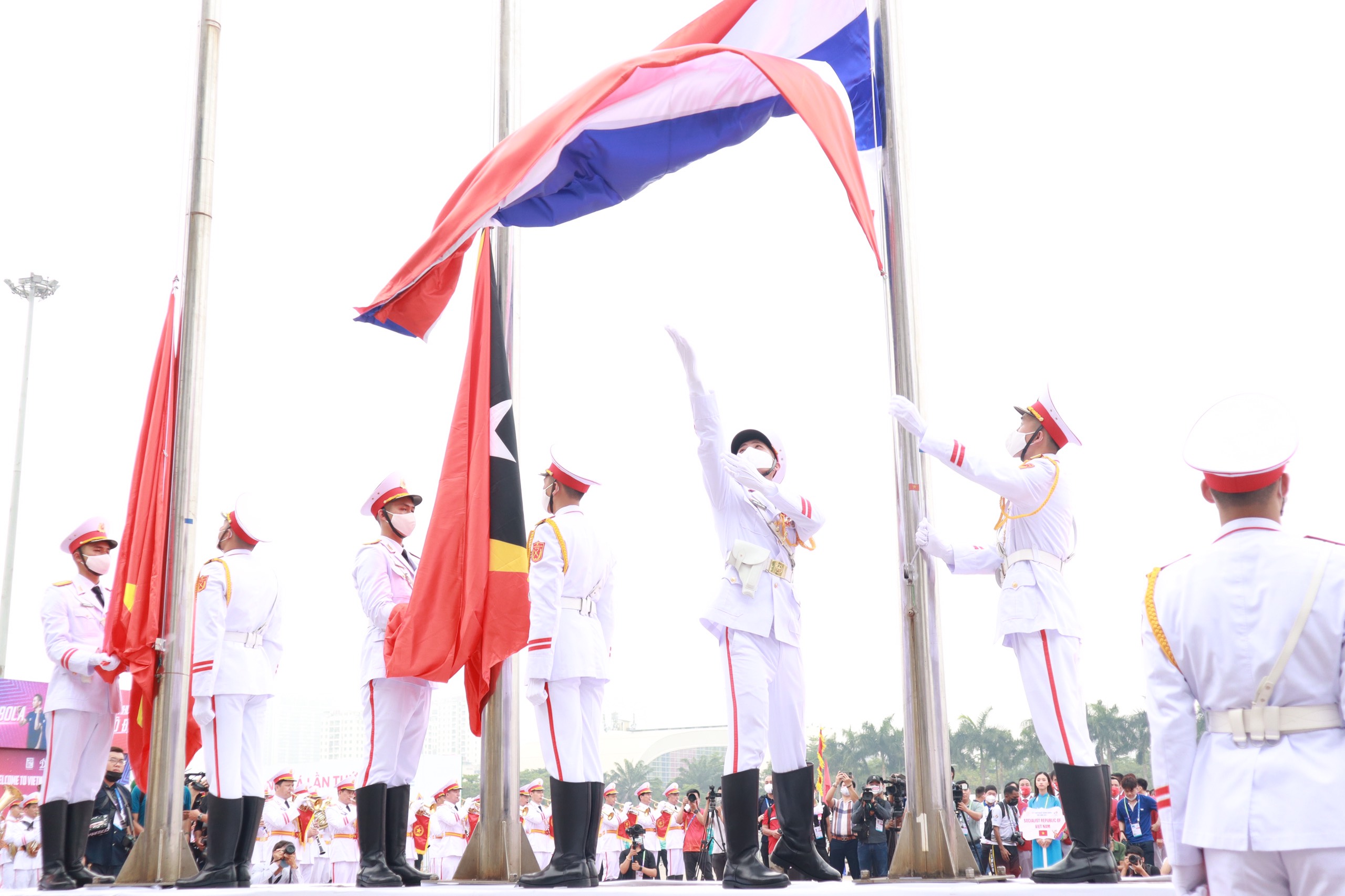 Toàn cảnh Lễ thượng cờ các Đoàn thể thao dự SEA Games 31 - ảnh 5