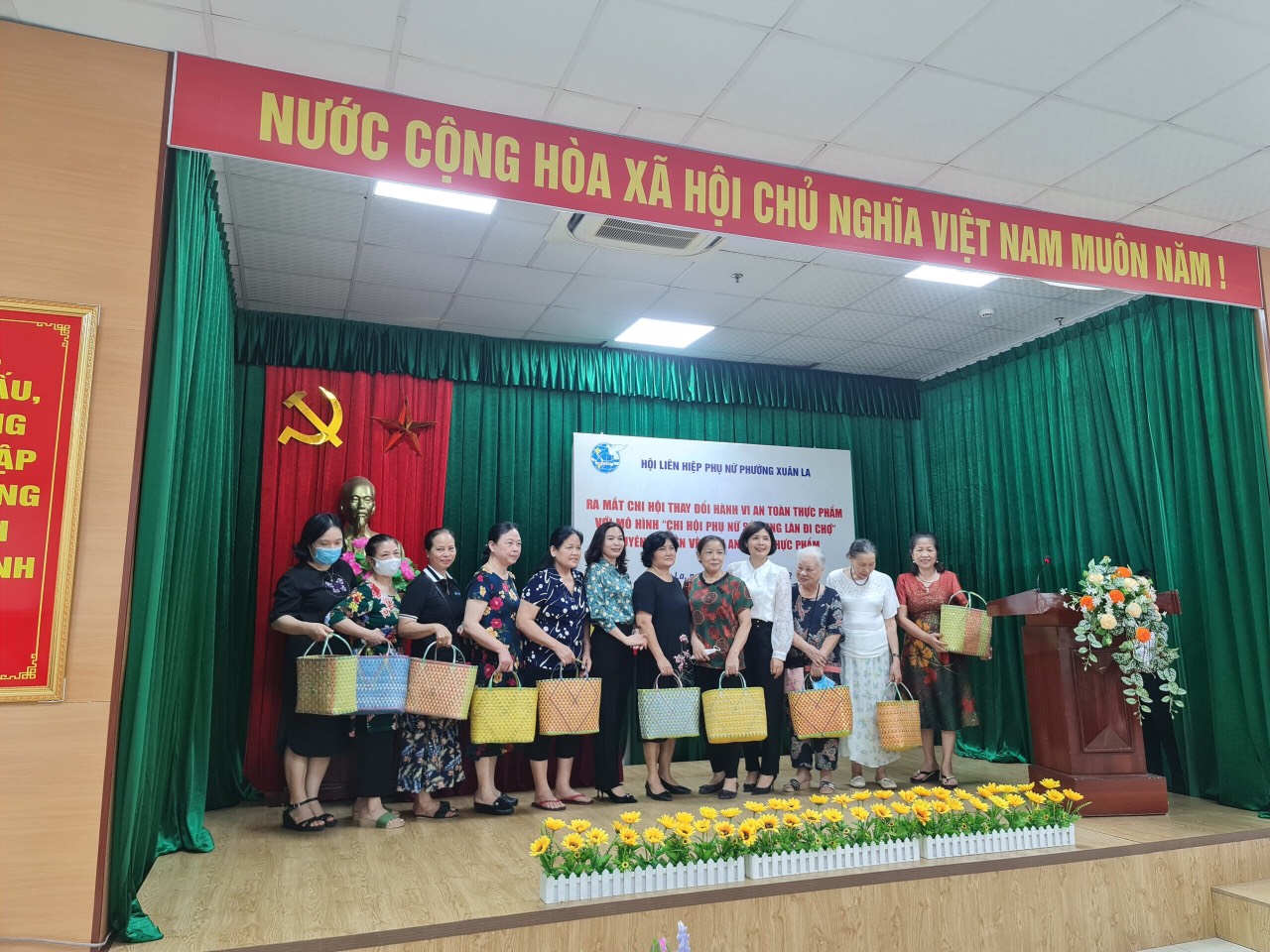 Hội LHPN quận Tây Hồ: Ra mắt chi hội thay đổi hành vi trong An toàn thực phẩm - ảnh 1