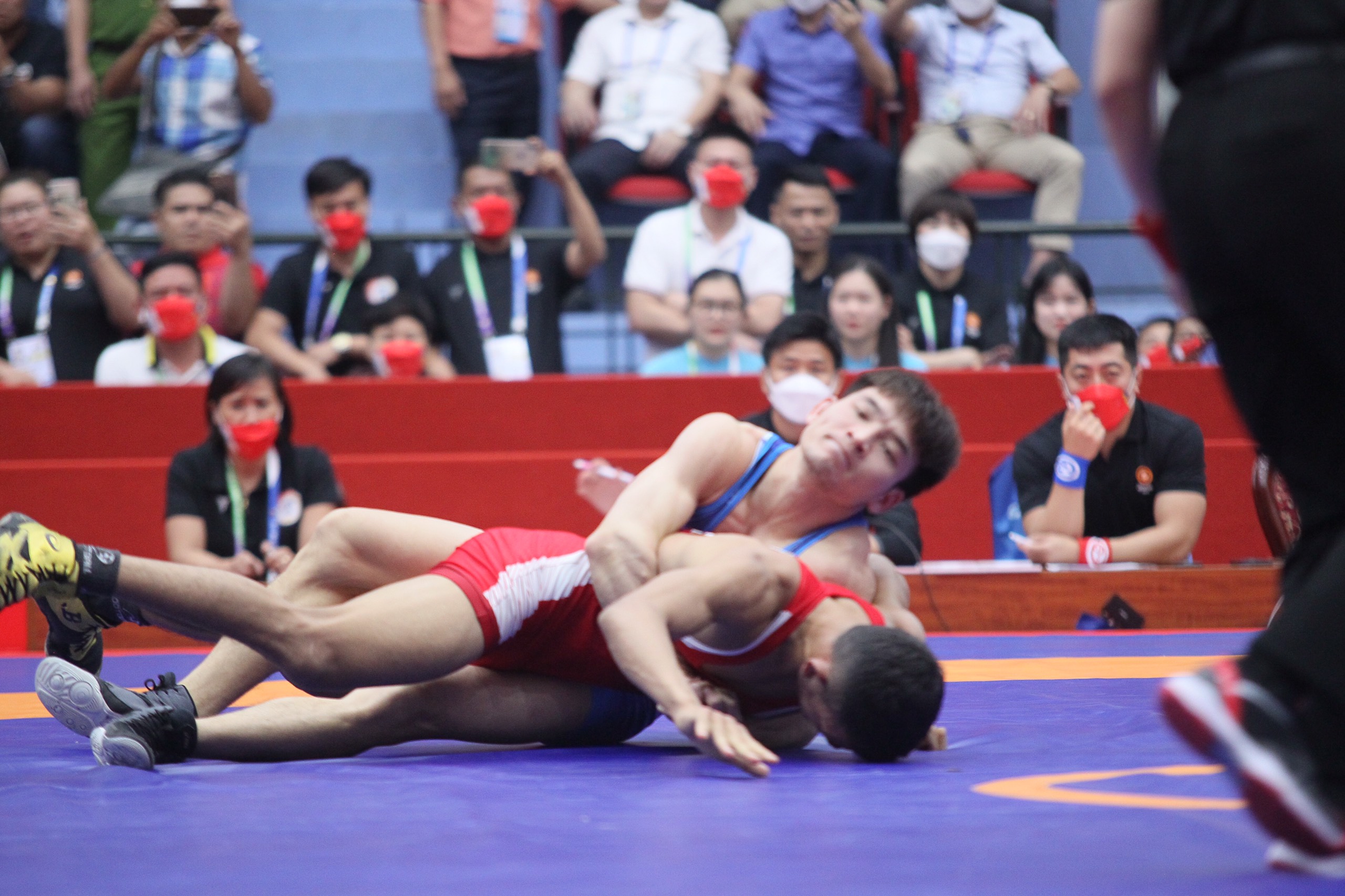 Vật tự do nam giành “mưa” huy chương vàng trong ngày 19/5 - ảnh 6