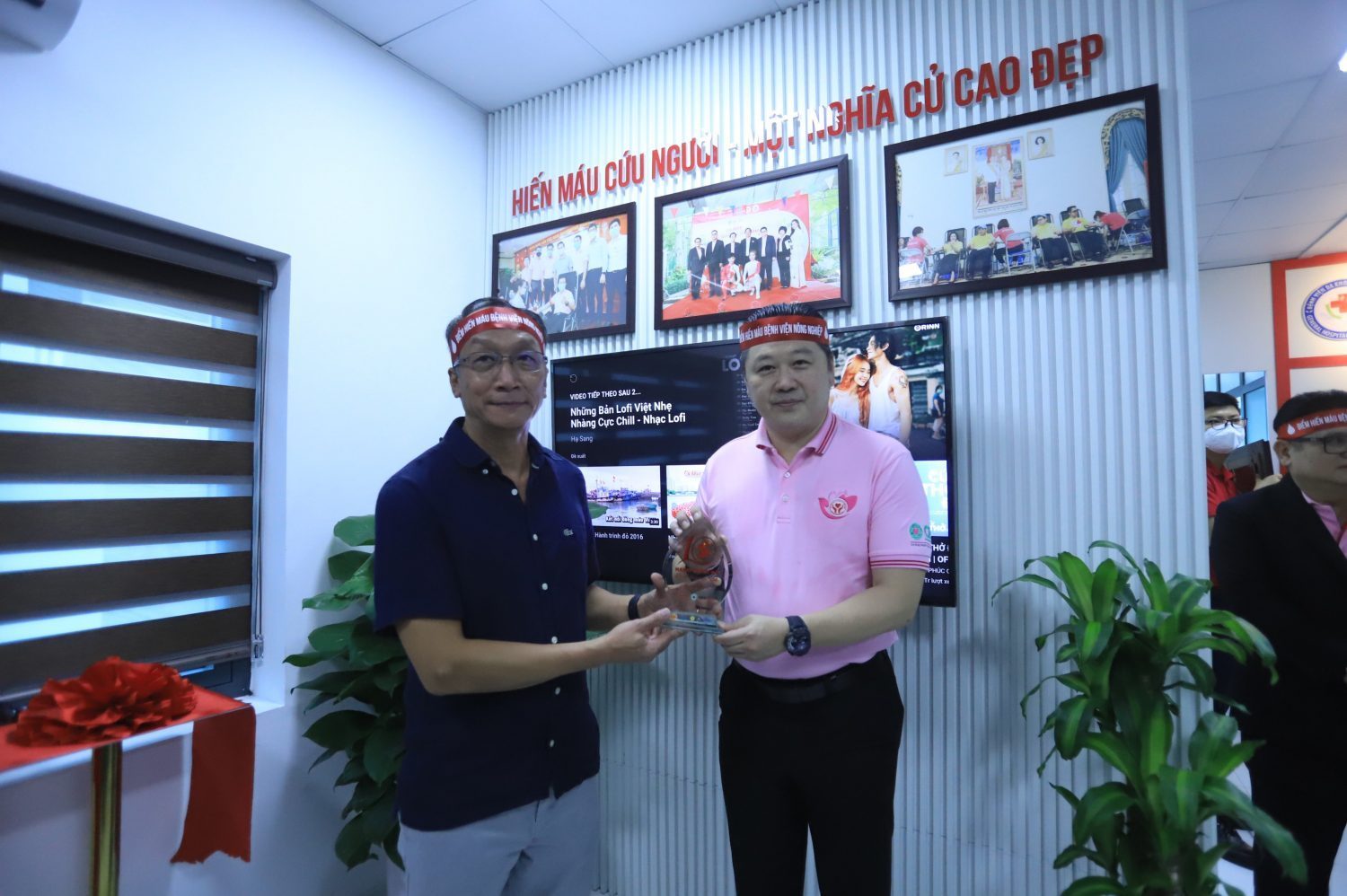Khai trương điểm hiến máu cố định tại BV Đa khoa Nông nghiệp - ảnh 6