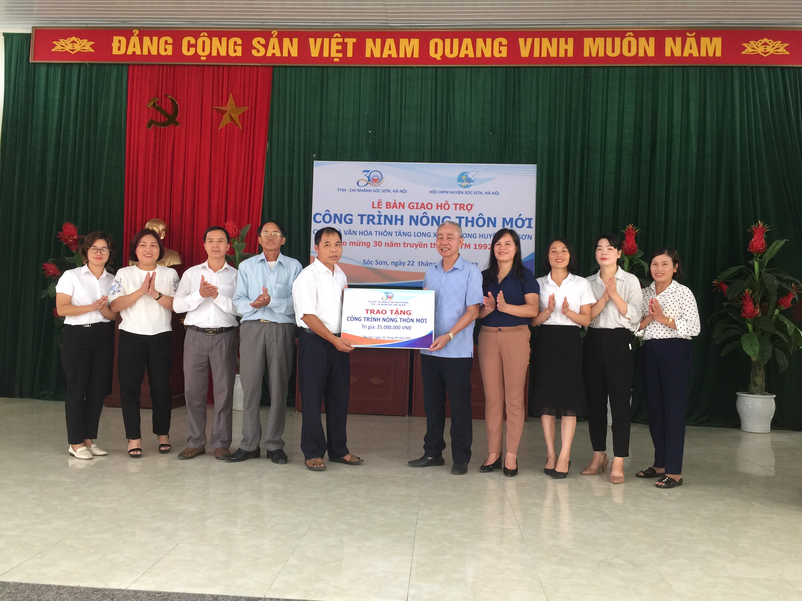 TYM chi nhánh Sóc Sơn: Nhiều hoạt động hướng về phụ nữ nghèo - ảnh 1