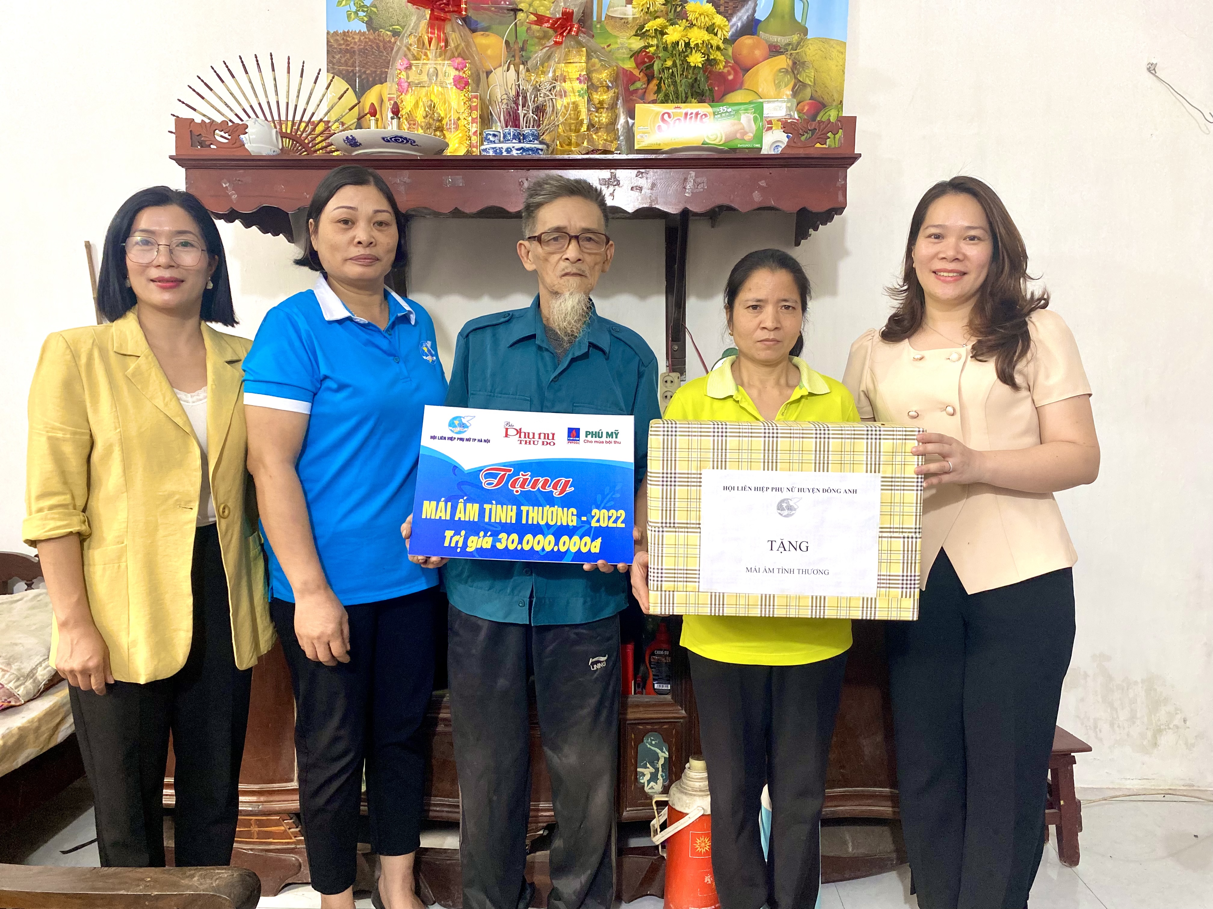 Báo Phụ nữ Thủ đô: Khánh thành mái ấm cho phụ nữ khó khăn huyện Đông Anh - ảnh 4