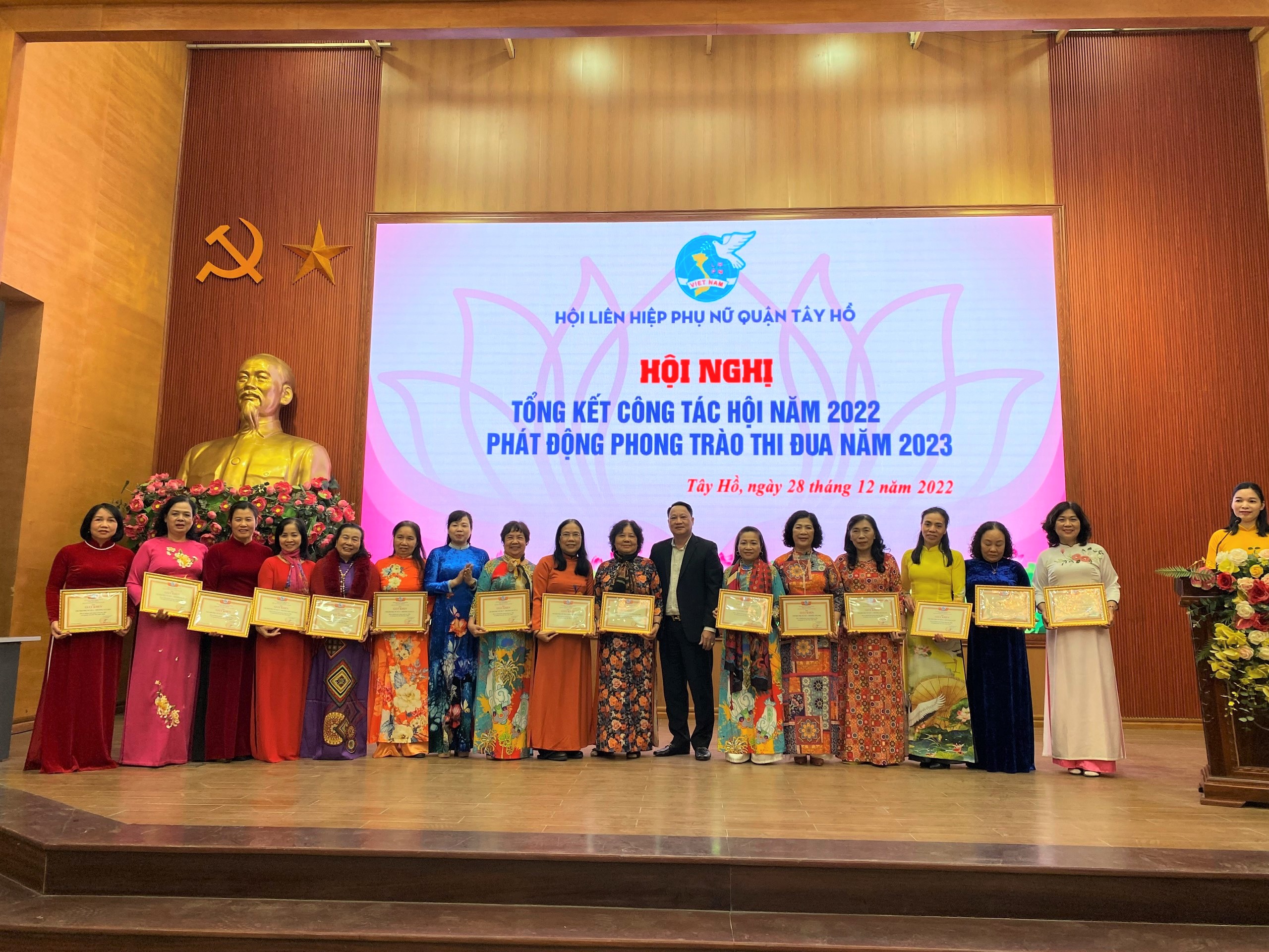 Hội LHPN Quận Tây Hồ: Chủ động, linh hoạt, sáng tạo thực hiện hiệu quả công tác Hội - ảnh 1