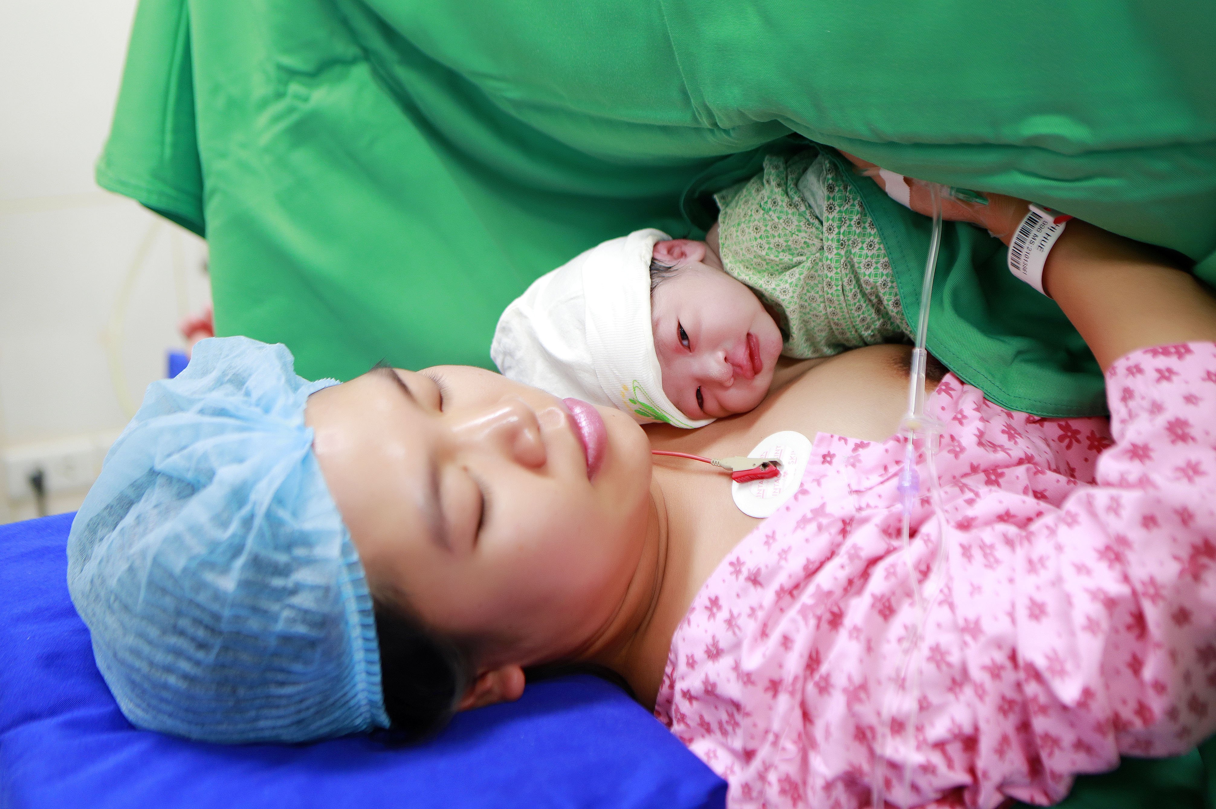 Những công dân nhí 2023 đầu tiên tại BV Phụ sản Hà Nội - ảnh 2
