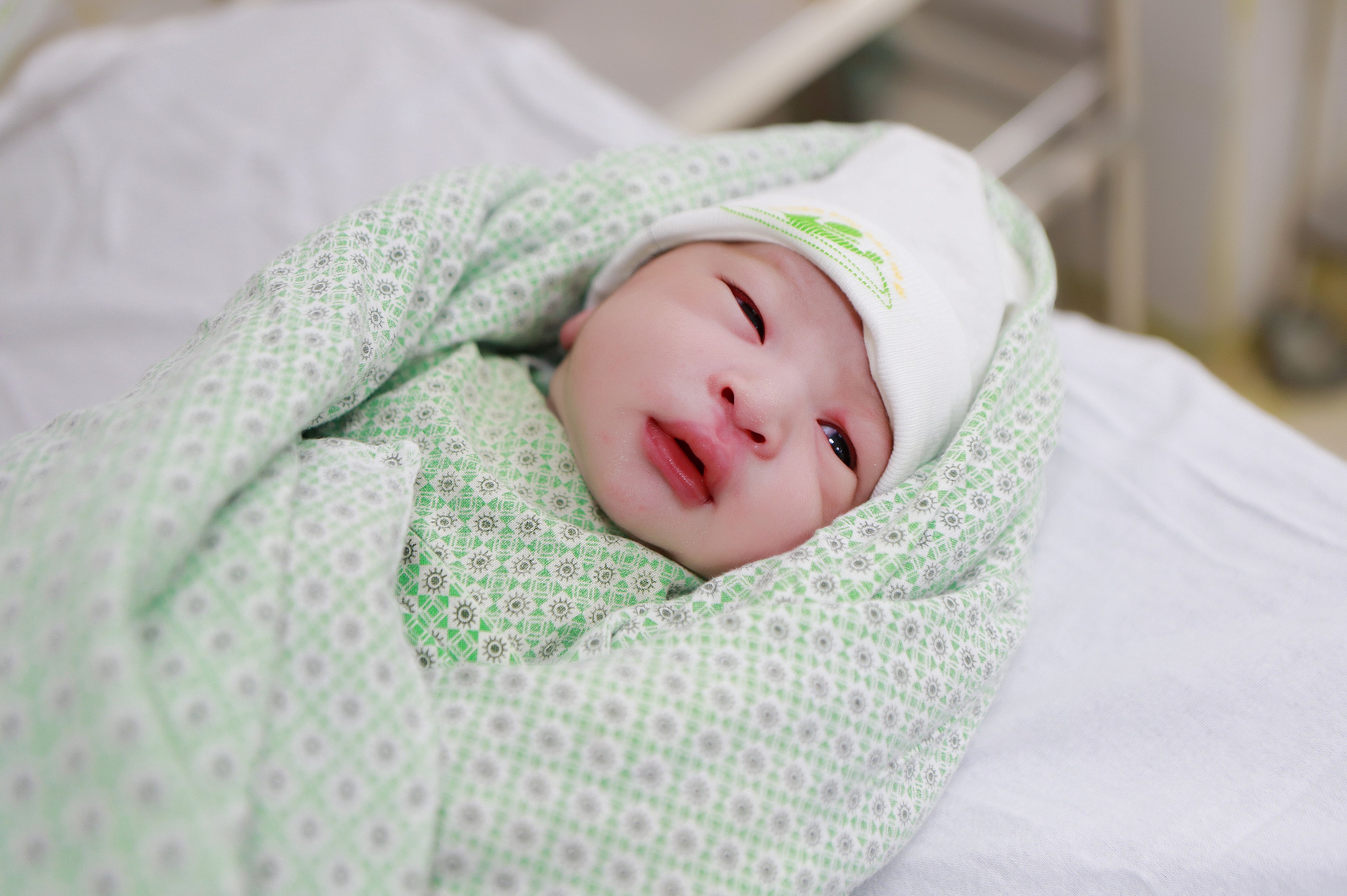 Những công dân nhí 2023 đầu tiên tại BV Phụ sản Hà Nội - ảnh 1