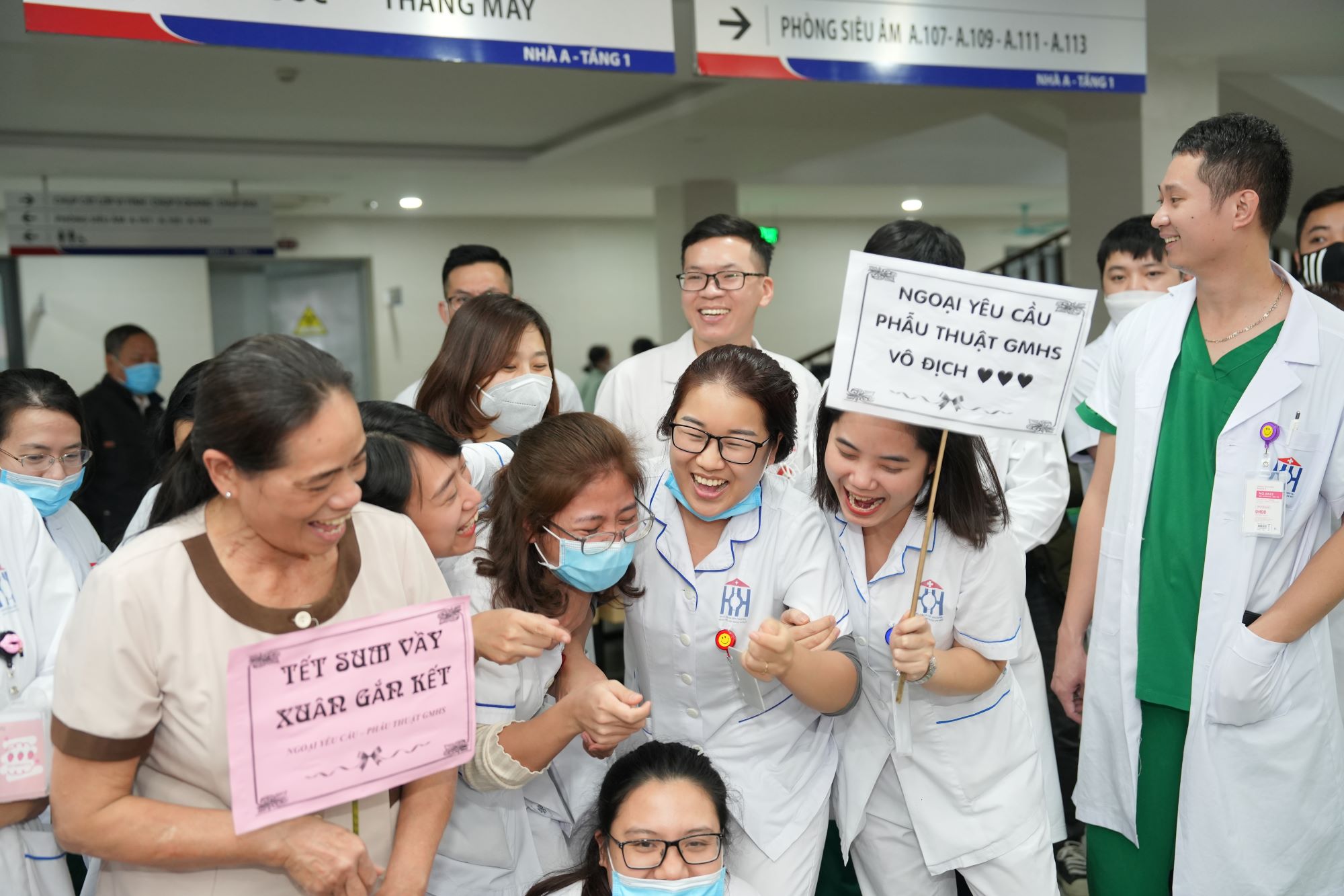 “Bánh chưng xanh – Tết an lành” tại bệnh viện Ung Bướu Hà Nội - ảnh 4