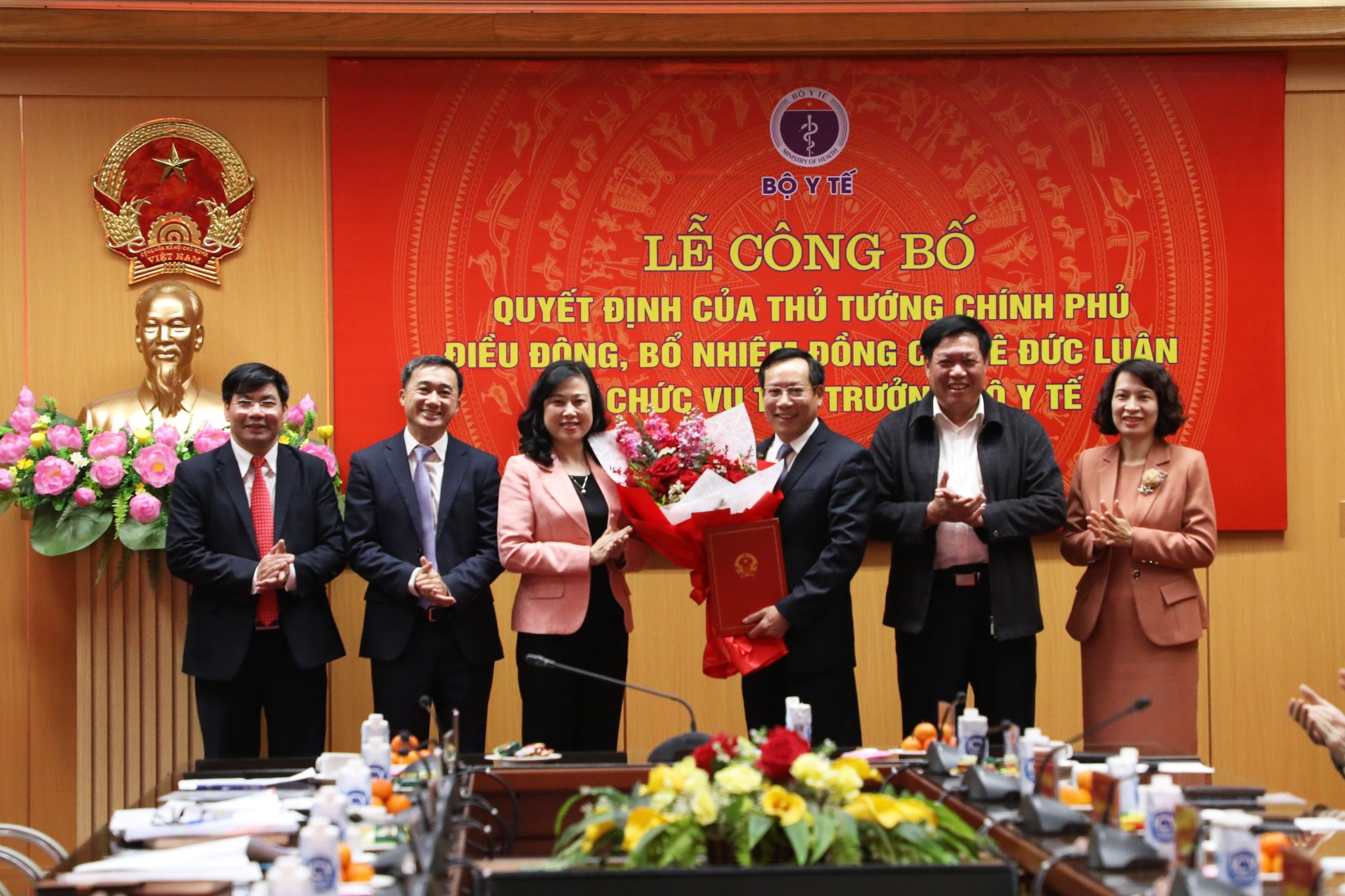 Bổ nhiệm đồng chí Lê Đức Luận giữ chức Thứ trưởng Bộ Y tế - ảnh 2