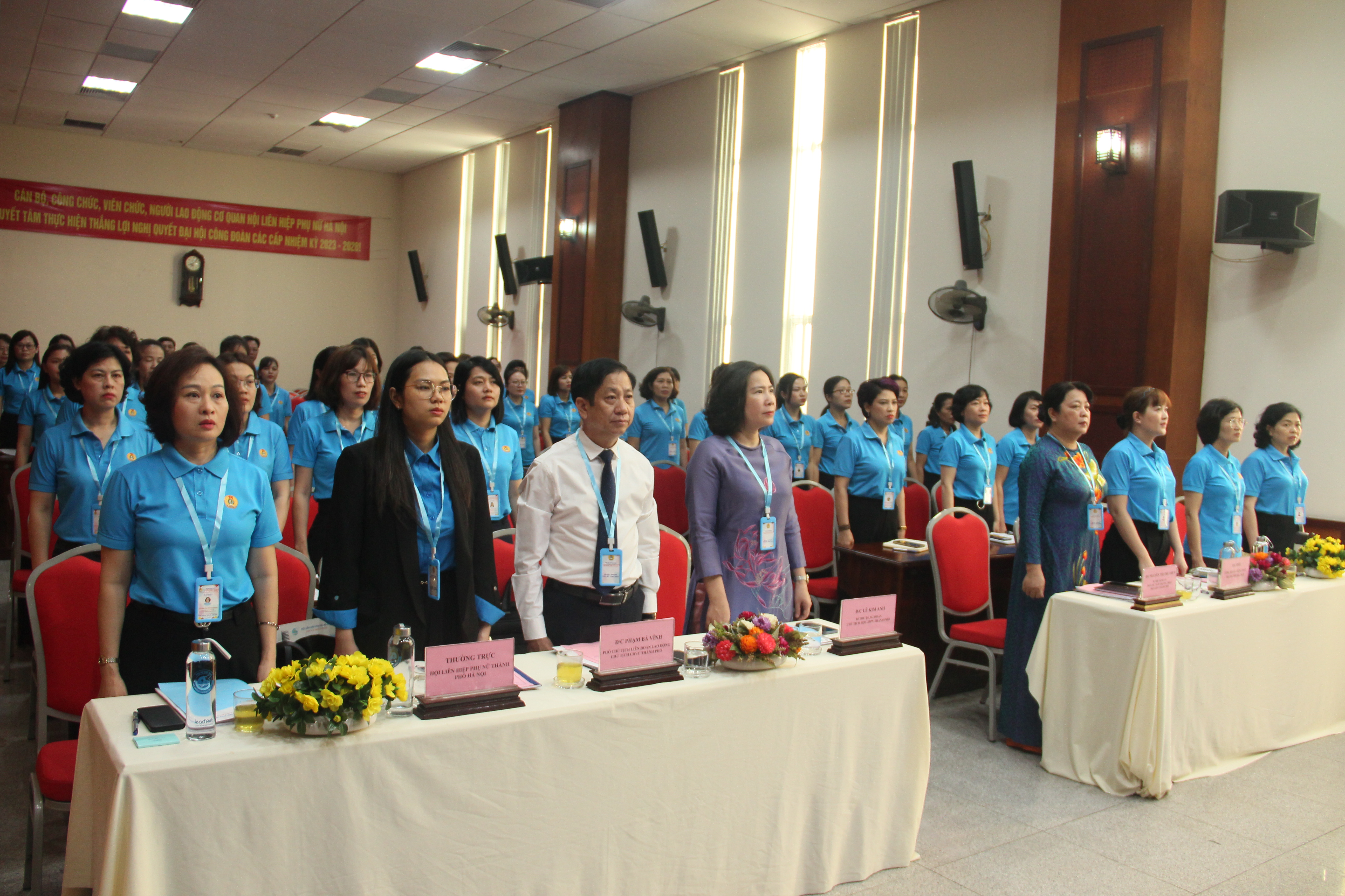 Đại hội Công đoàn cơ quan Hội LHPN Hà Nội lần thứ XVIII: “Đổi mới, dân chủ, đoàn kết, phát triển” - ảnh 1