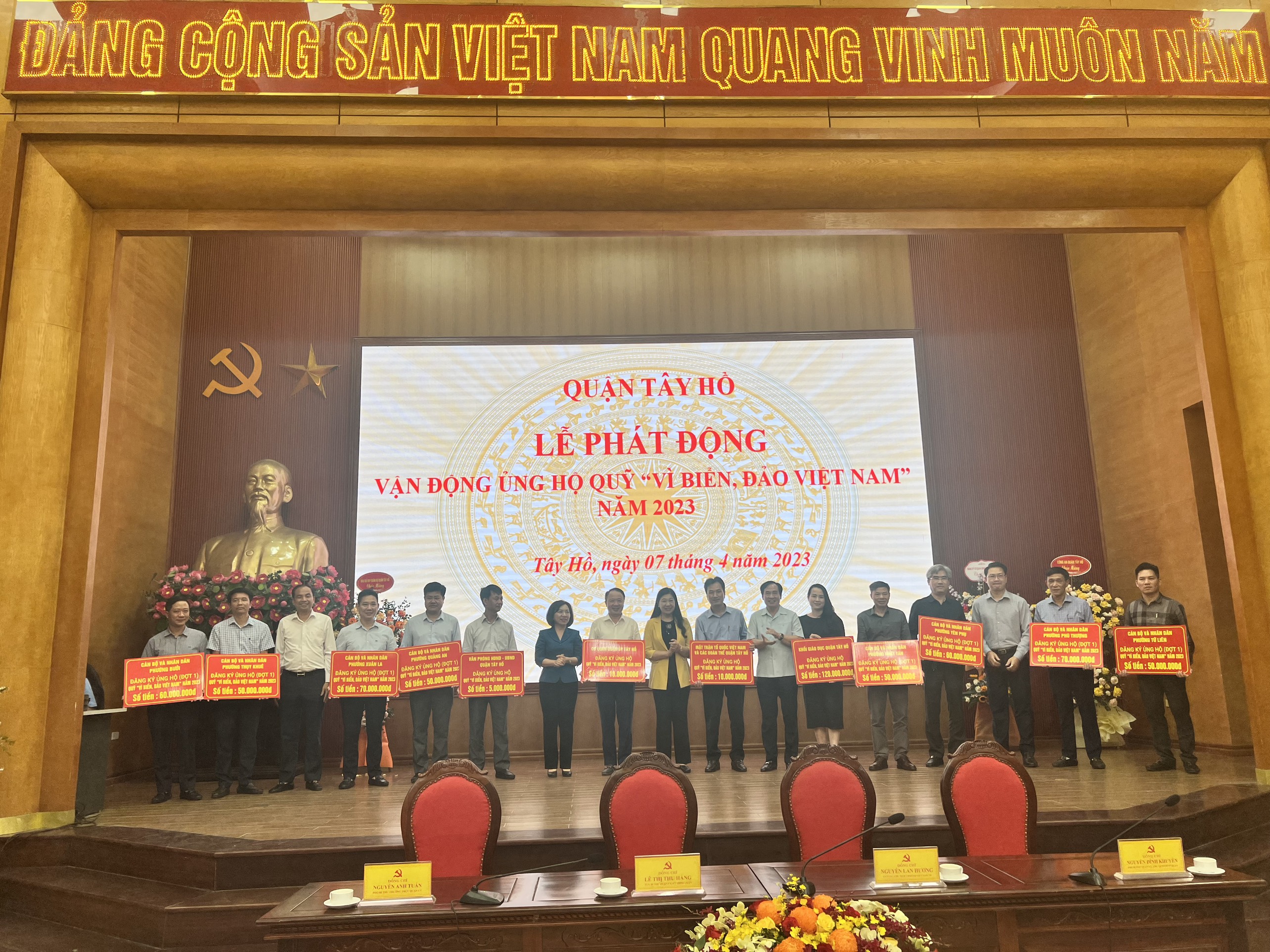 Đảng bộ quận Tây Hồ: Hoàn thành sớm nhiều chỉ tiêu trong Nghị quyết Đại hội Đảng bộ lần thứ VI - ảnh 5