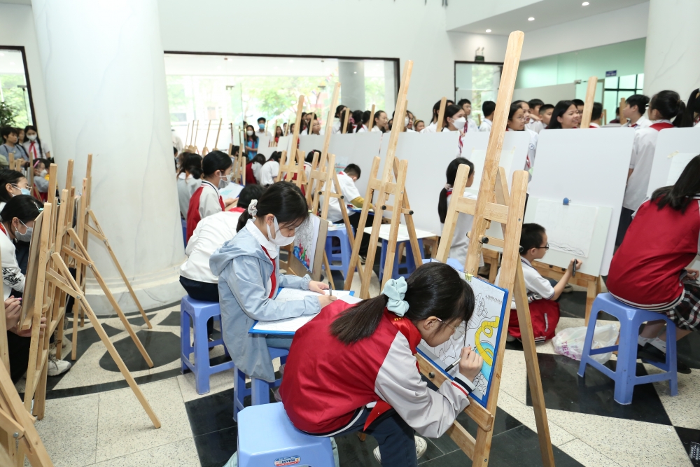 Quận Tây Hồ sôi nổi hưởng ứng Ngày hội sách và văn hóa đọc năm 2023 - ảnh 2