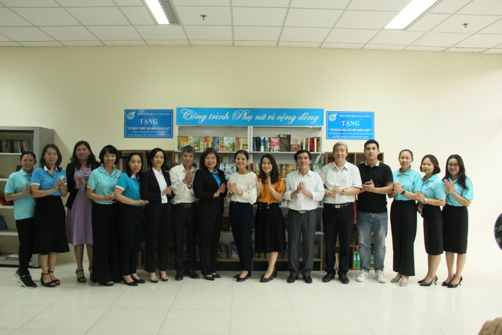 Hội LHPN quận Cầu Giấy: Chung tay phát triển văn hóa đọc cho phụ nữ, trẻ em - ảnh 4