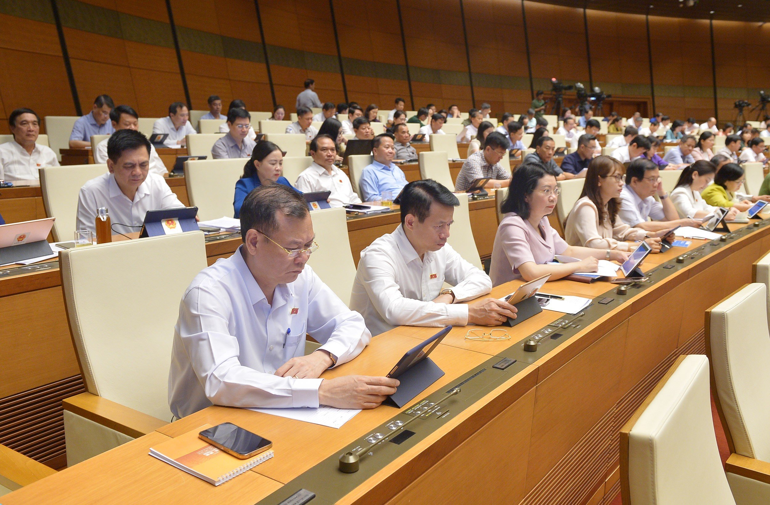 Trình Quốc hội cho ý kiến, thông qua 2 dự án Luật, 3 dự thảo Nghị quyết - ảnh 2