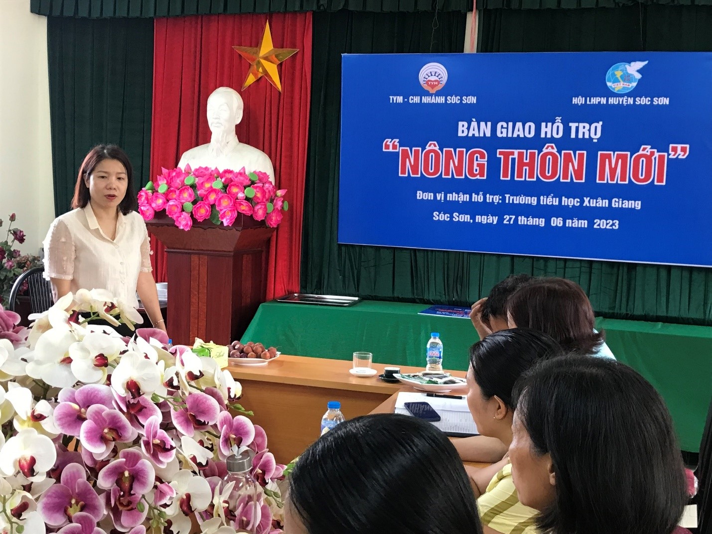 TYM chi nhánh Sóc Sơn: Chung tay cùng Hội LHPN xây dựng nông thôn mới - ảnh 1