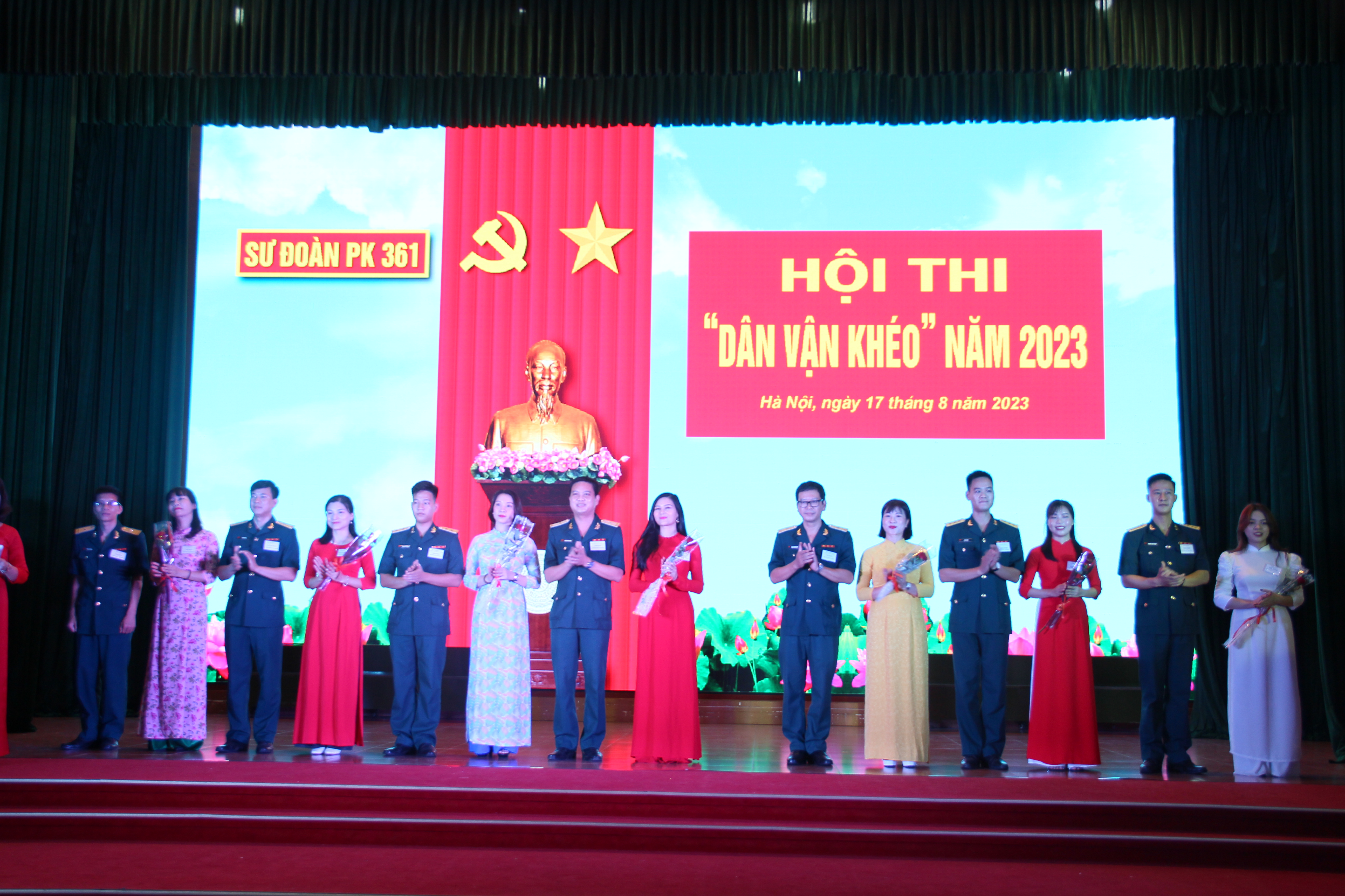 Ấn tượng hội thi “Dân vận khéo” năm 2023 của Sư đoàn Phòng không 361 - ảnh 4