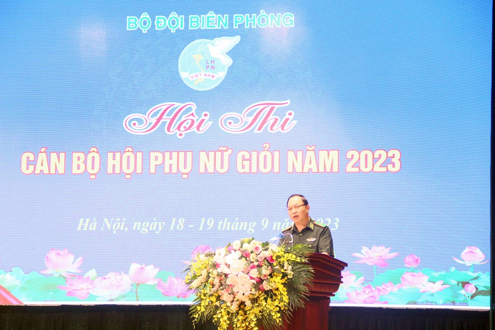 Khẳng định bản lĩnh, tài năng của nữ cán bộ phụ nữ biên phòng - ảnh 3