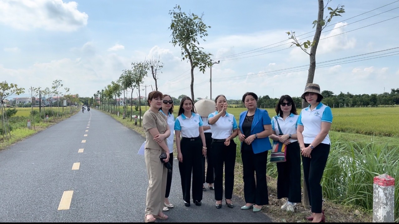 Ấn tượng những đoạn đường, tuyến phố bích họa/nở hoa của phụ nữ Thủ đô - ảnh 10