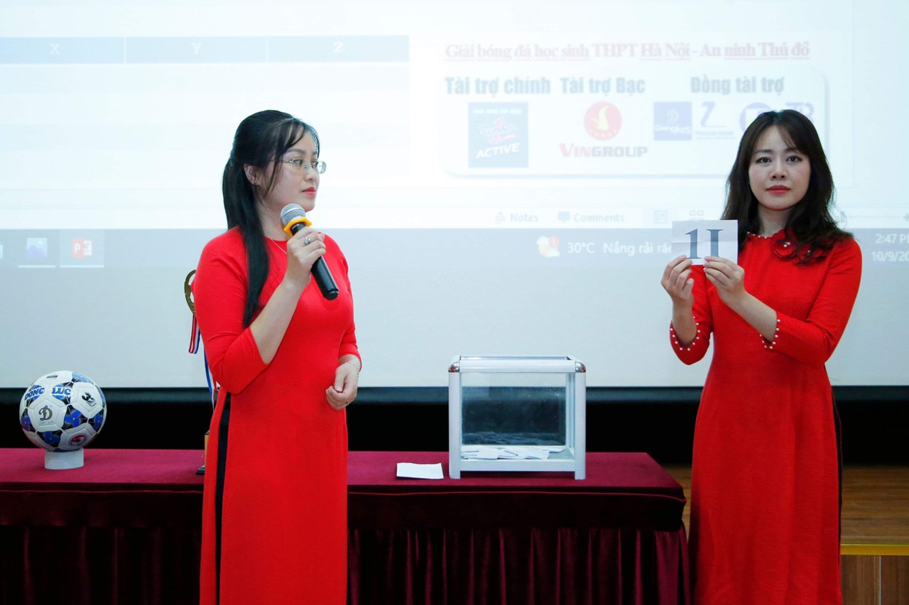 Giải bóng đá học sinh THPT Hà Nội 2023: 100 đội chuẩn bị tranh tài - ảnh 4