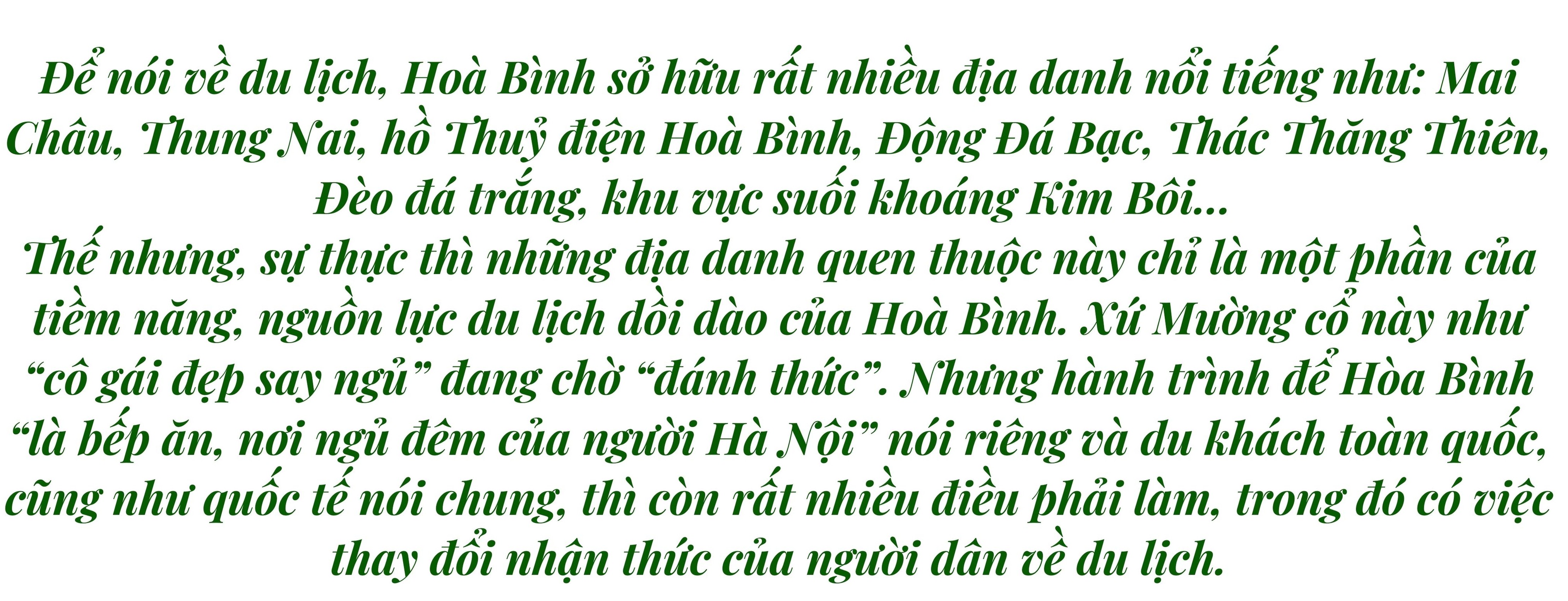 Bài 1 - Ngỡ ngàng với Hòa Bình - ảnh 2