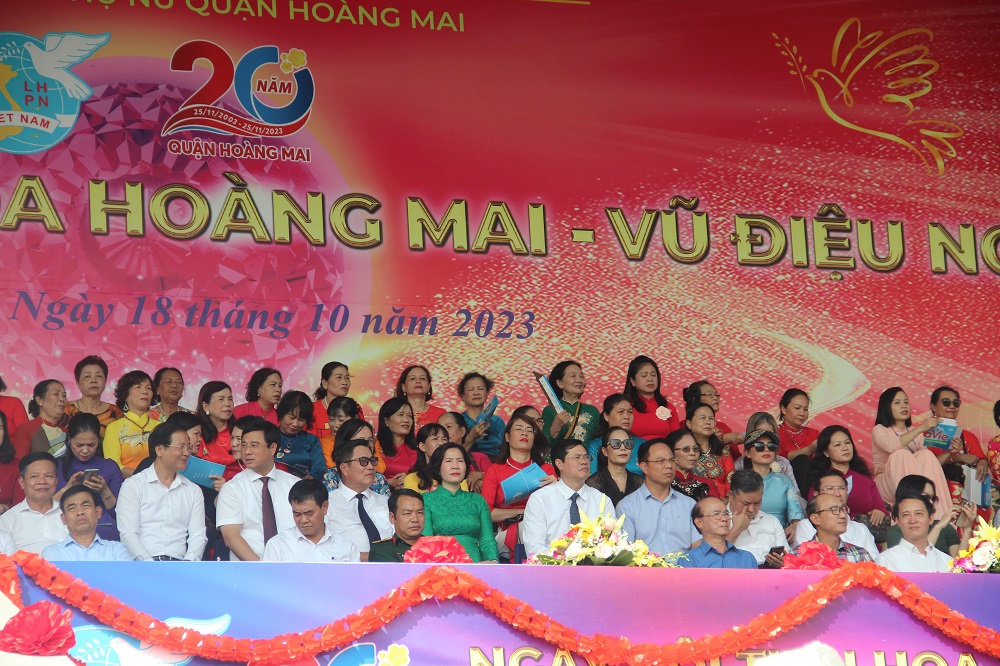 Dấu ấn “Ngày hội tinh hoa văn hoá Hoàng Mai - Vũ điệu nghìn bước“ - ảnh 1