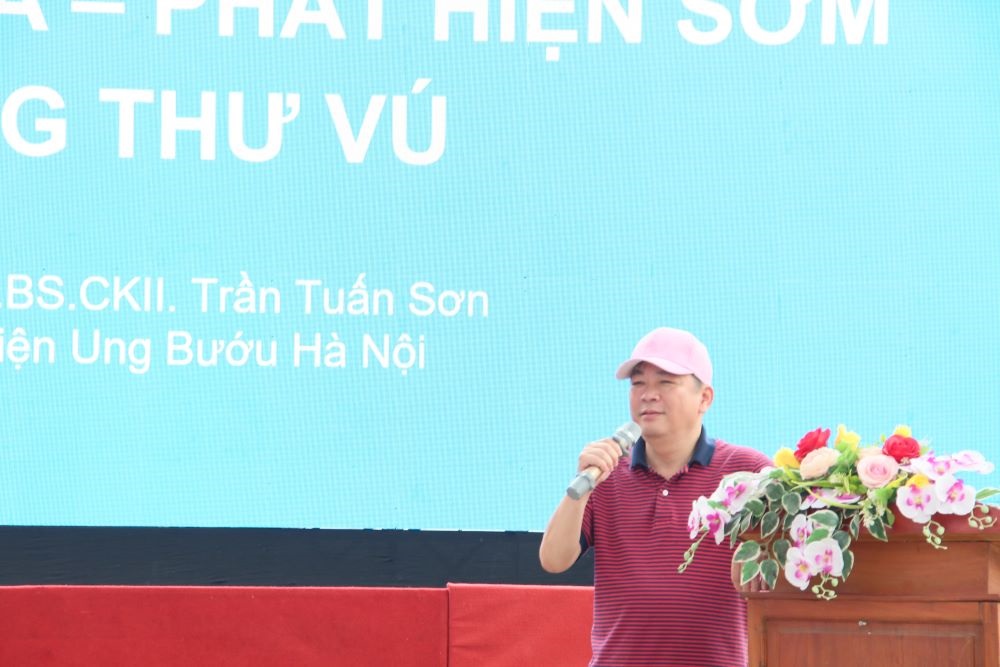 2.000 phụ nữ Chương Mỹ sẽ được tầm soát, phát hiện sớm ung thư vú, ung thư cổ tử cung - ảnh 4