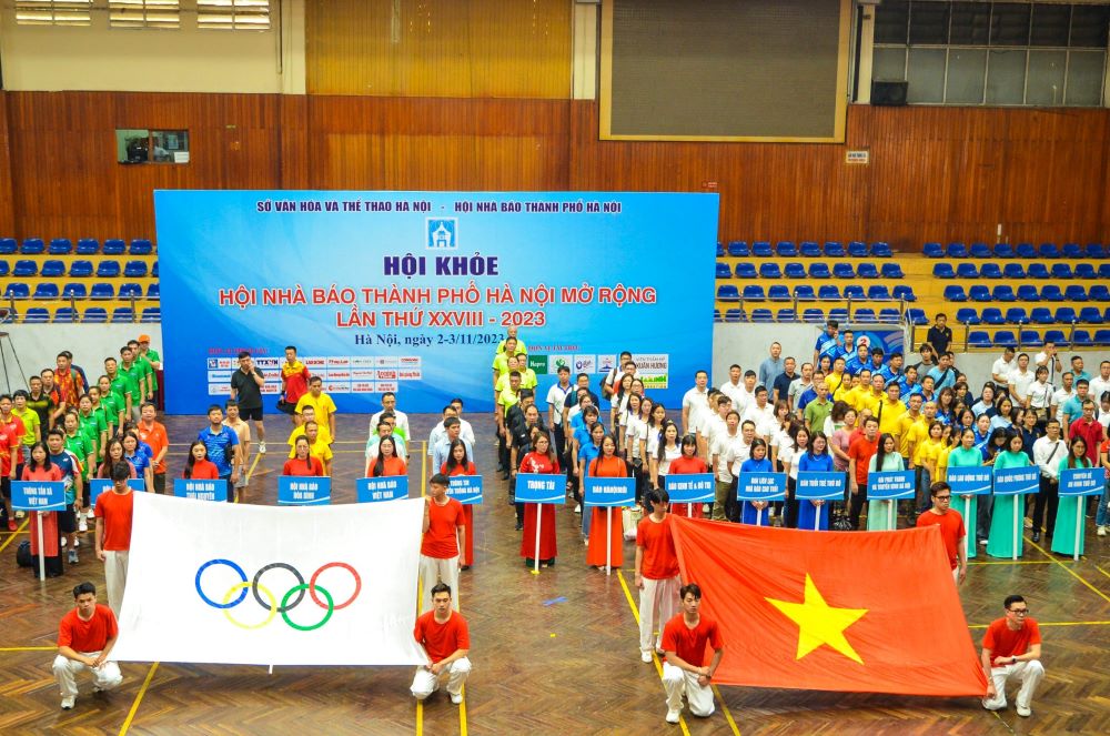 Khai mạc Hội khỏe Hội nhà báo thành phố Hà Nội lần thứ 28 - ảnh 2