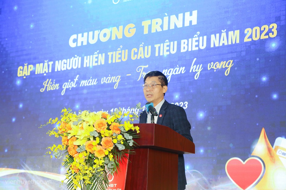 Tri ân những người hiến tiểu cầu tiêu biểu năm 2023 - ảnh 1