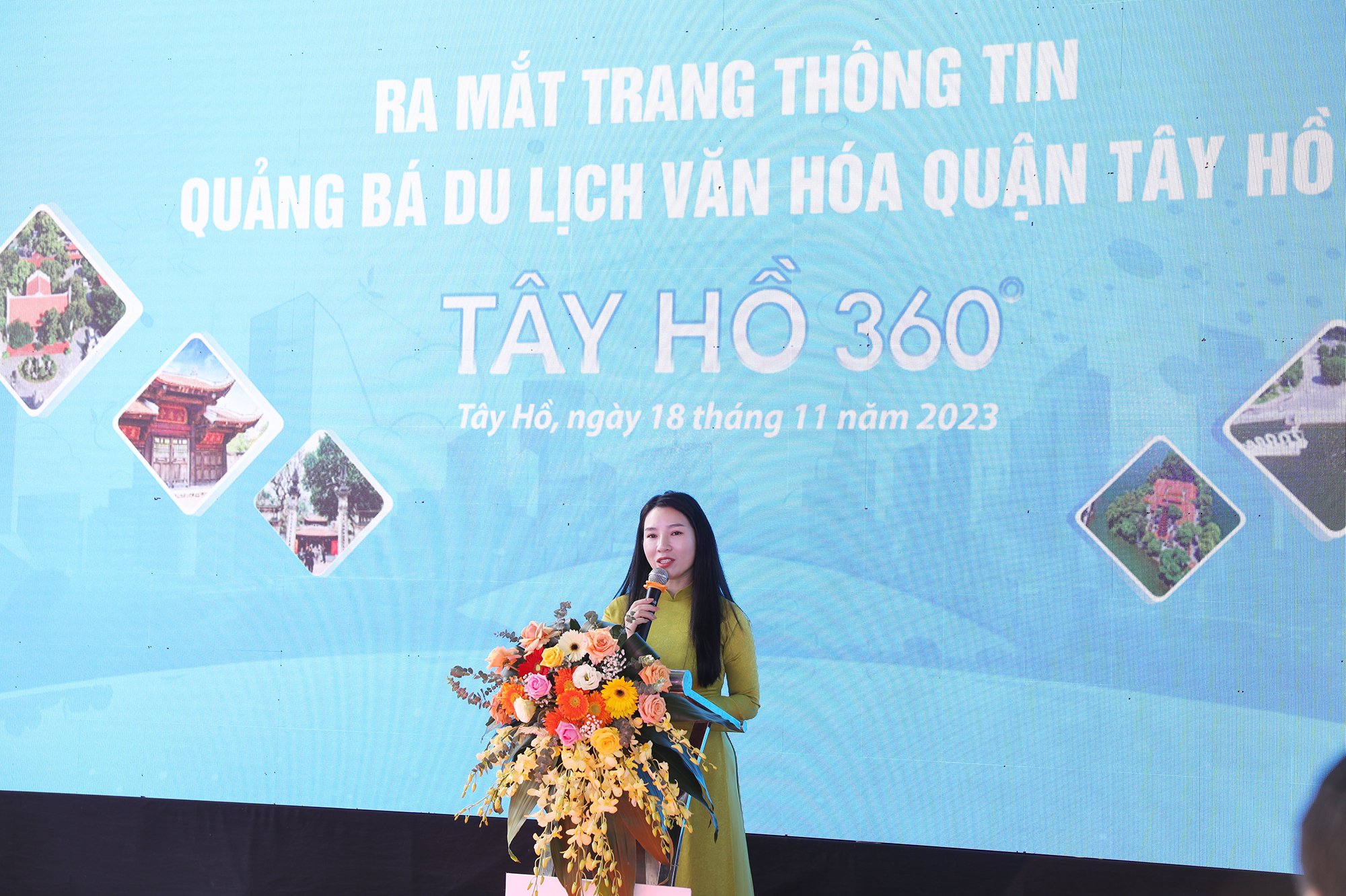 Ra mắt trang thông tin quảng bá du lịch, văn hóa “Tây Hồ 360” - ảnh 1