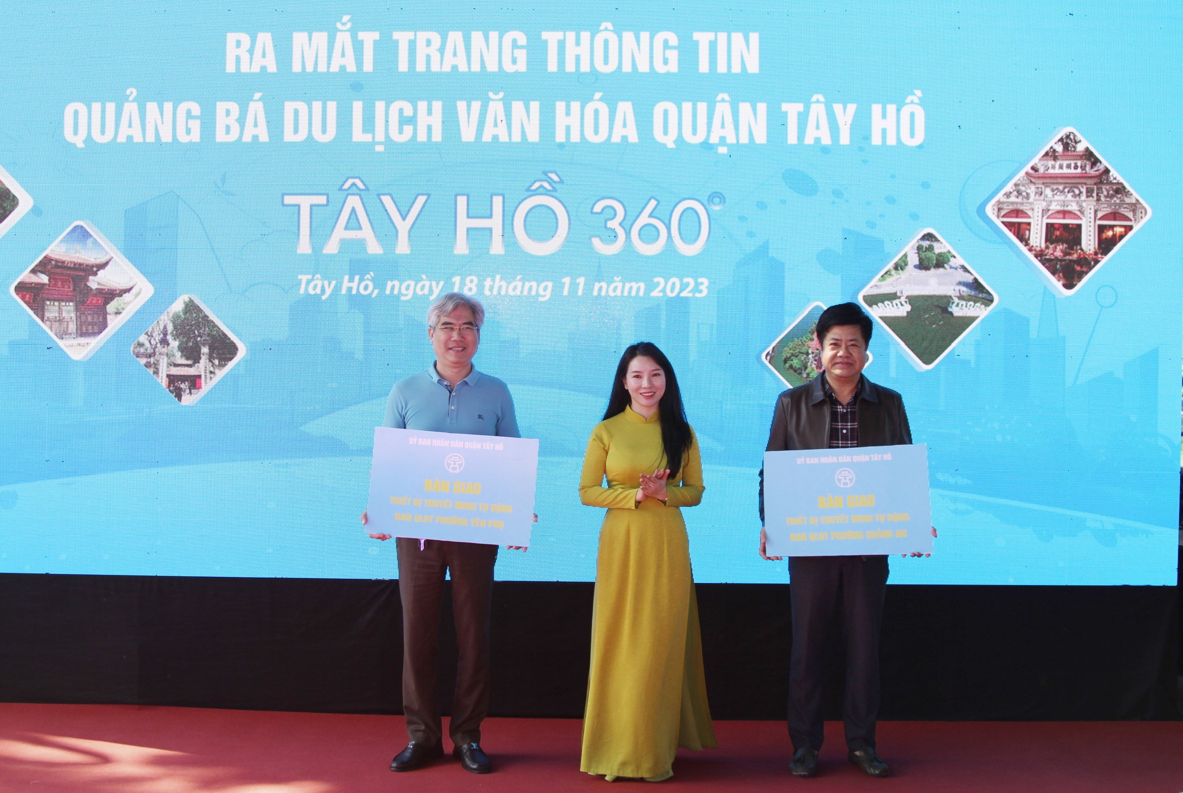 Ra mắt trang thông tin quảng bá du lịch, văn hóa “Tây Hồ 360” - ảnh 3