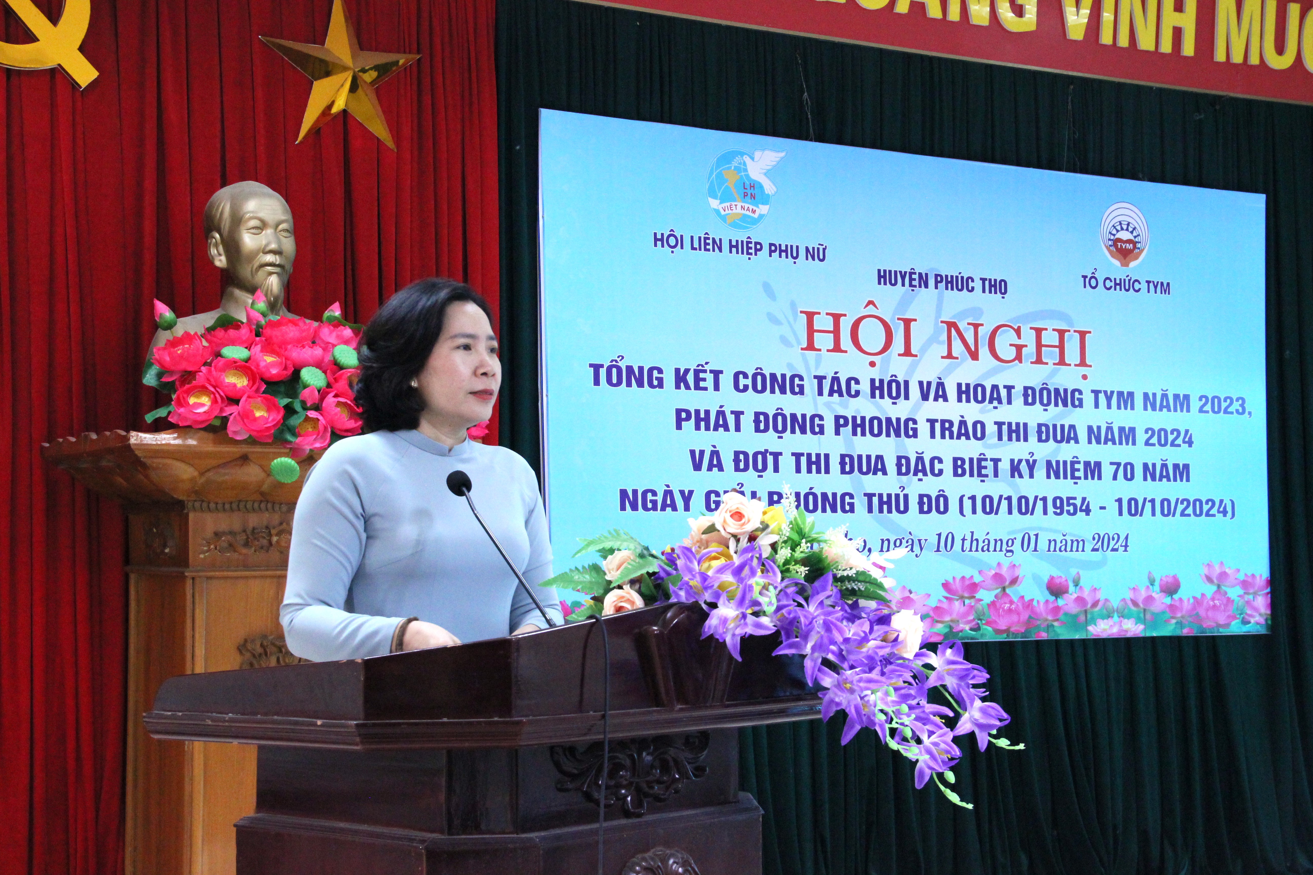 Hội LHPN huyện Phúc Thọ: Đạt và vượt kế hoạch các chỉ tiêu thi đua năm 2023 - ảnh 4
