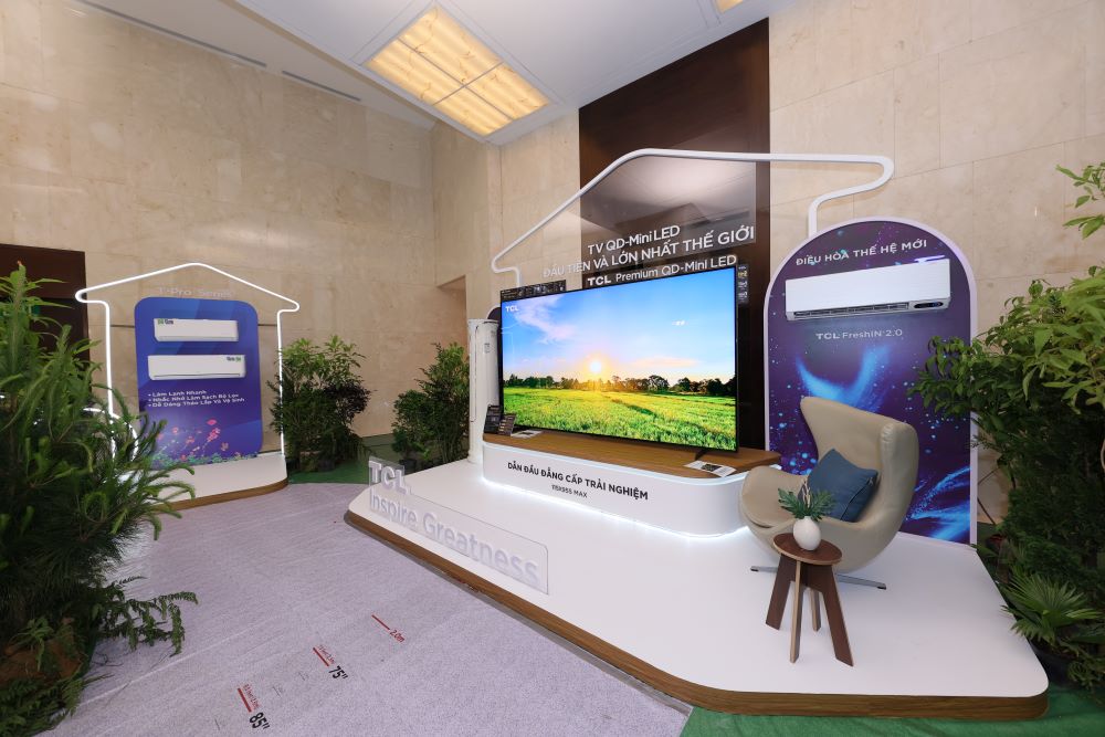 Ra mắt sản phẩm điều hoà, ti vi mini TCL công nghệ mới - ảnh 1