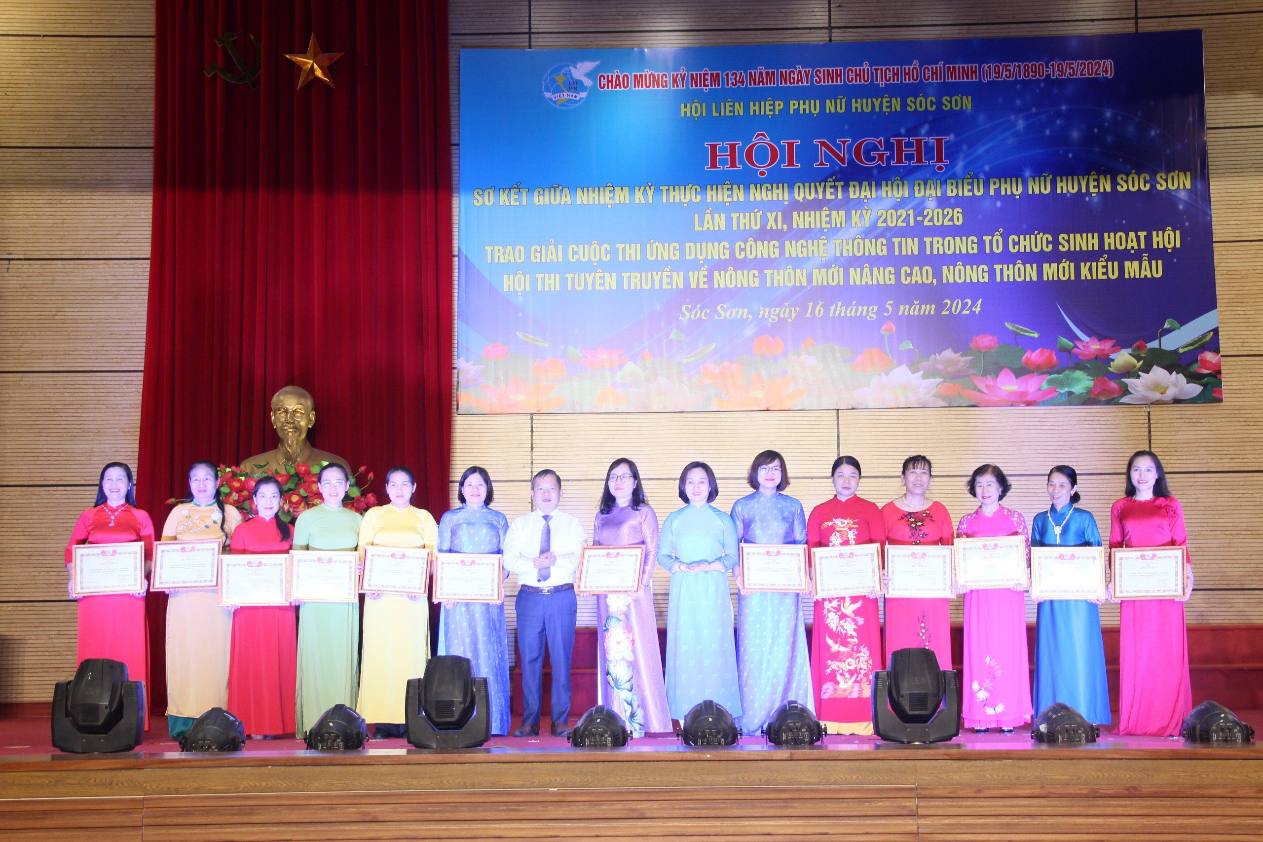 Hội LHPN huyện Sóc Sơn: Nhiều kết quả nổi bật trong thực hiện phong trào thi đua nửa đầu nhiệm kỳ Đại hội - ảnh 4