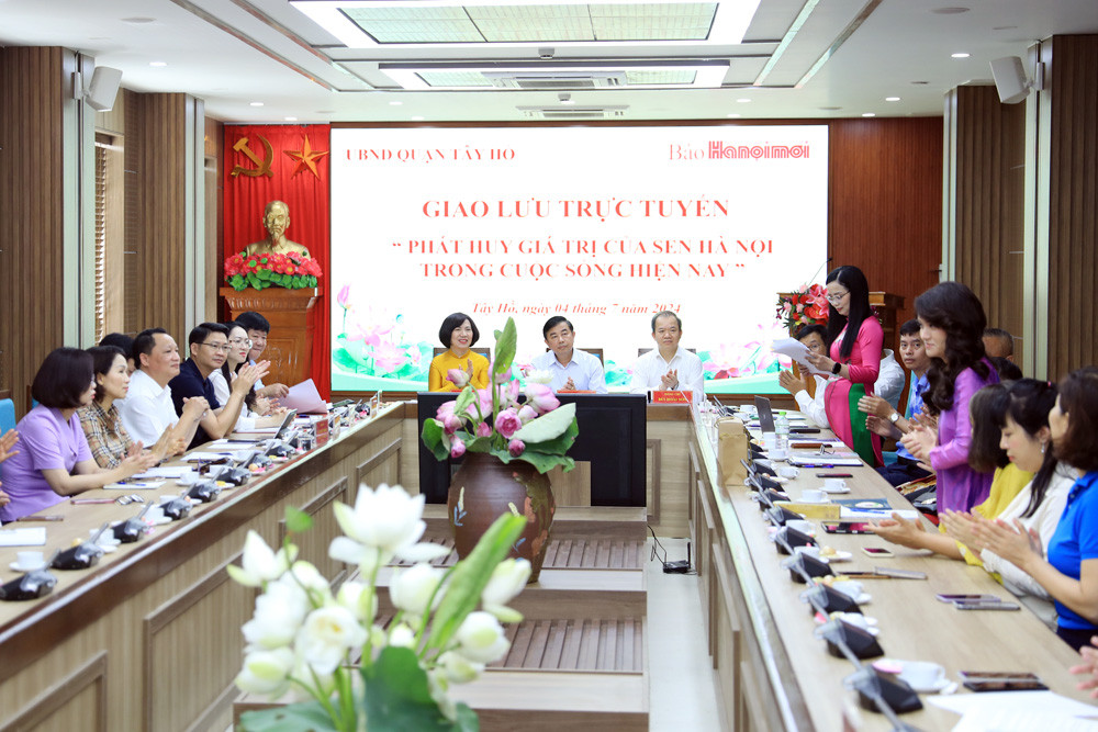 Phát huy giá trị của Sen Hà Nội trong cuộc sống hiện nay - ảnh 1