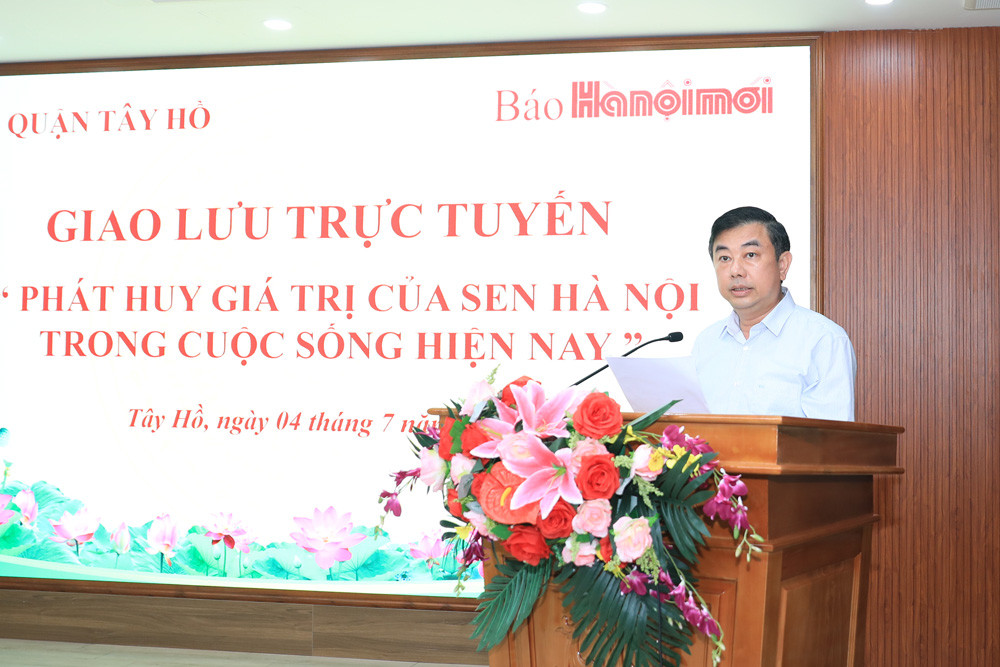 Phát huy giá trị của Sen Hà Nội trong cuộc sống hiện nay - ảnh 3